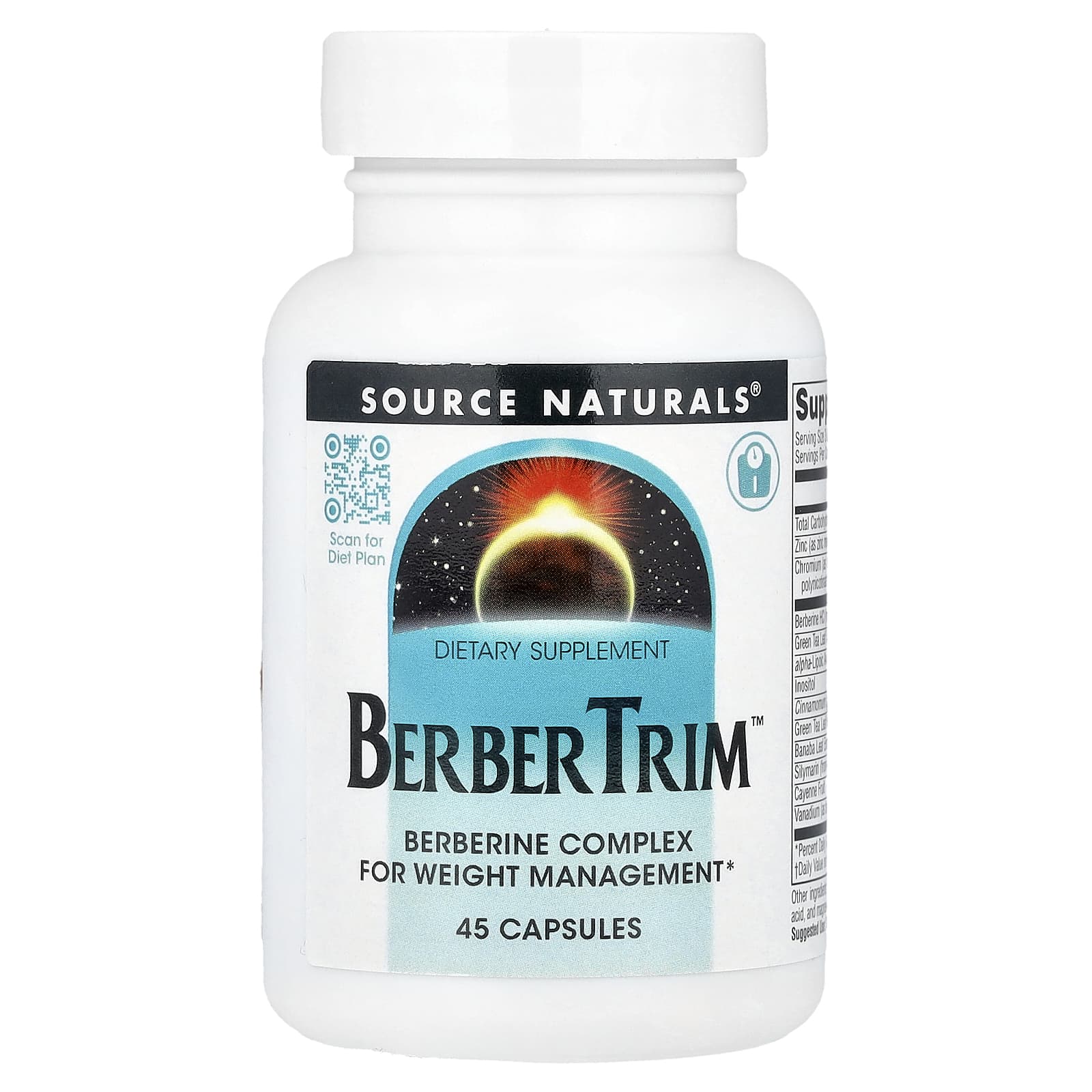 Source Naturals, BerberTrim ™, 45 капсул