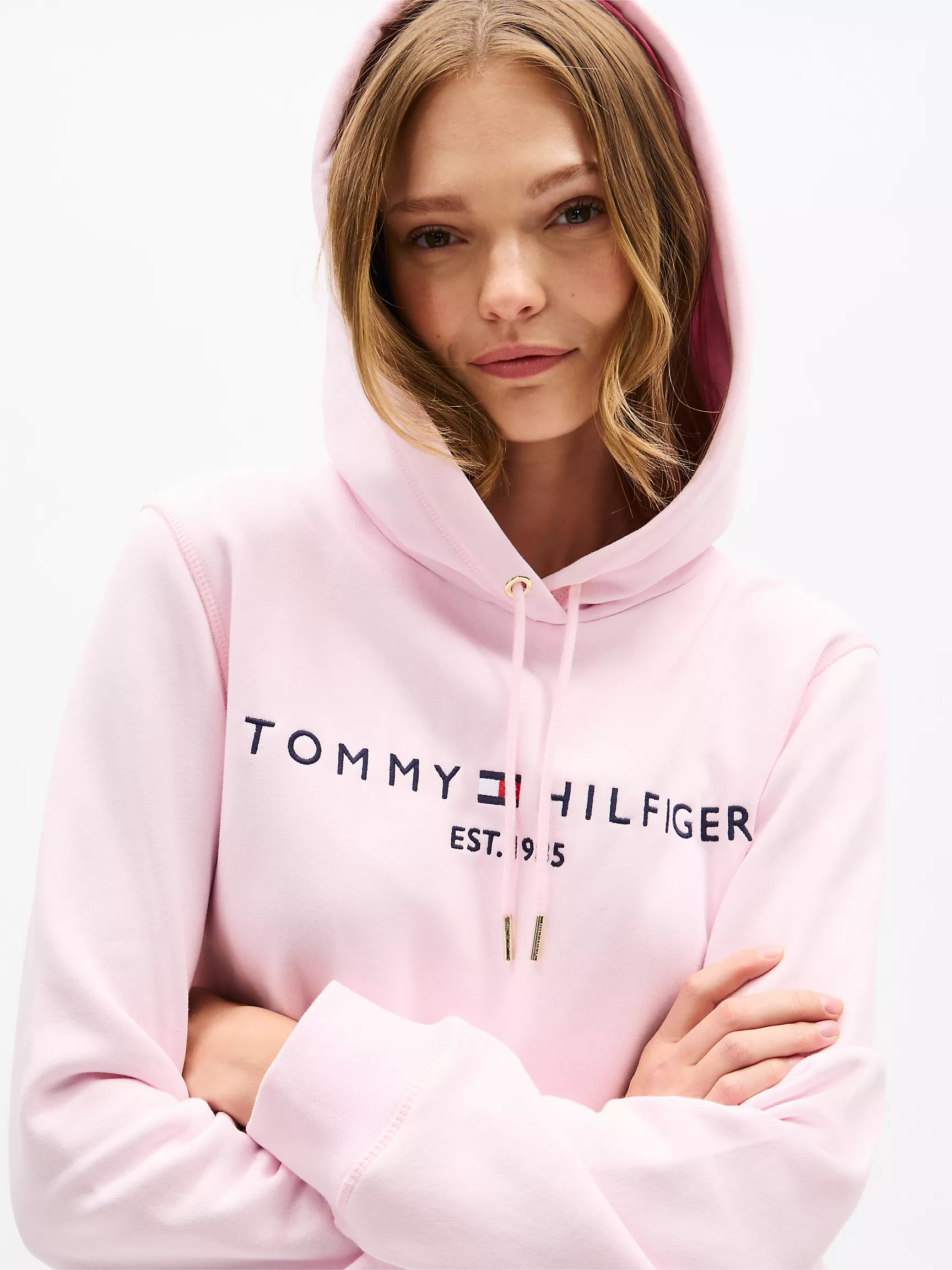 Женское худи Tommy Hilfiger, Худи с вышитым логотипом Tommy