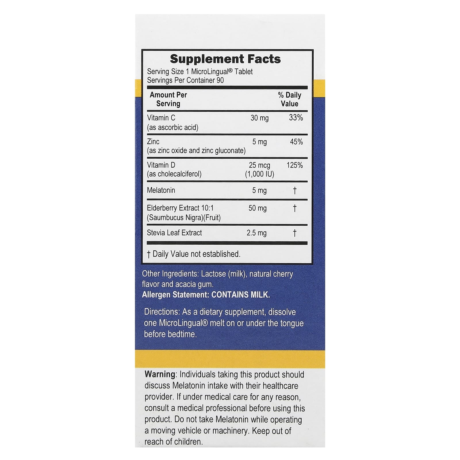 Superior Source, Sleep & Immune, 90 MicroLingual Instant Dissolve Melts