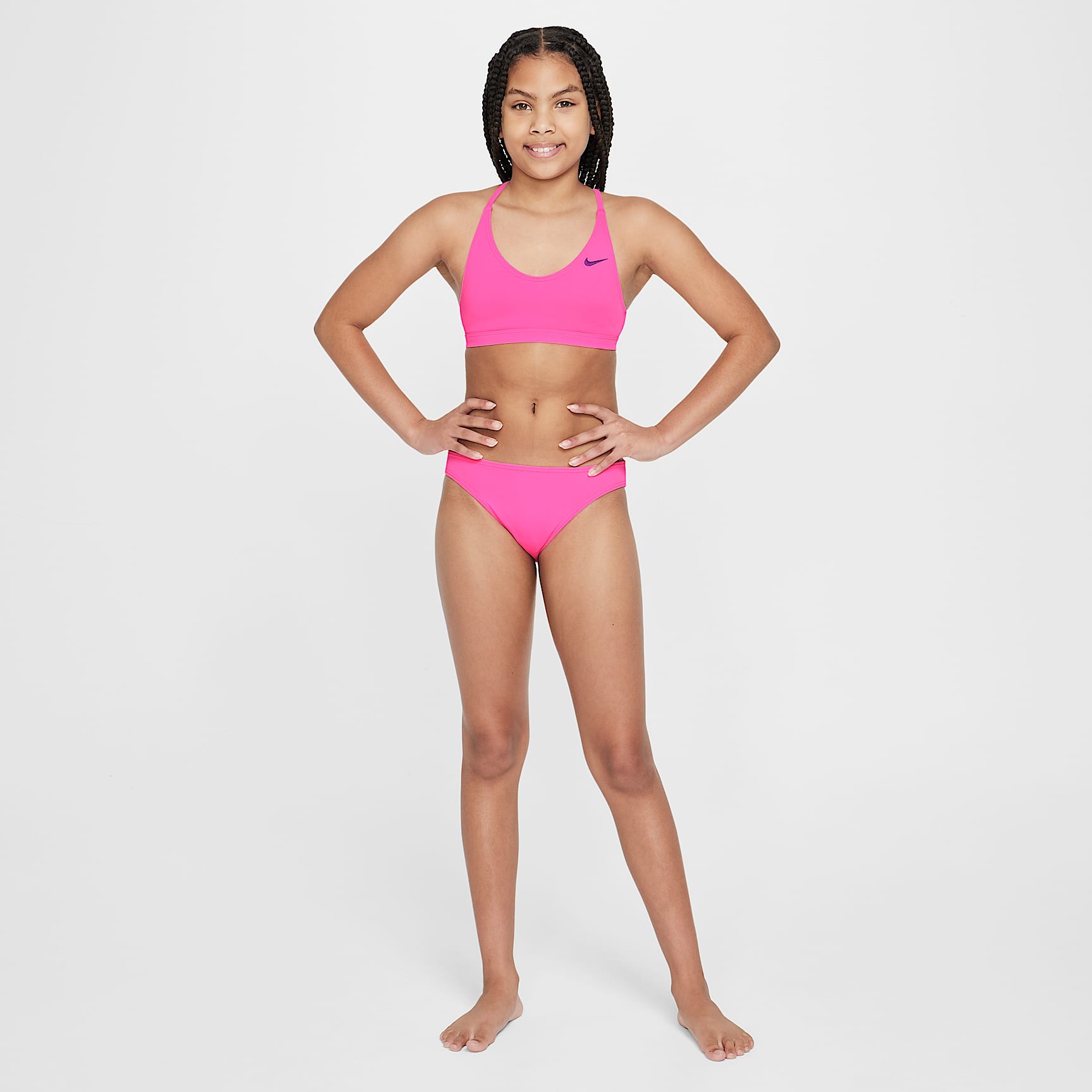 Nike Swim Big Kids' (Girls') Lace-Up Bikini Set