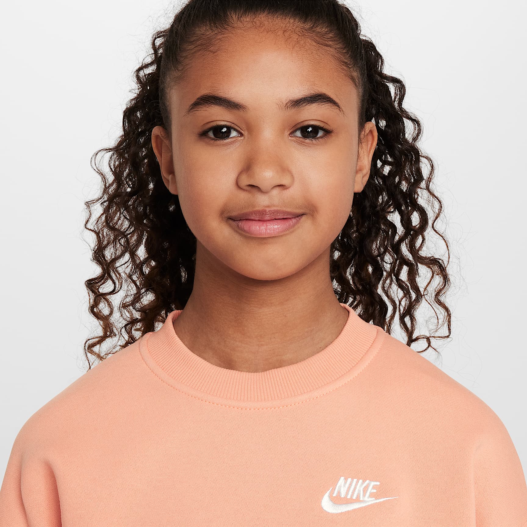 Nike Sportswear Club Fleece Big Kids' Oversized Sweatshirt