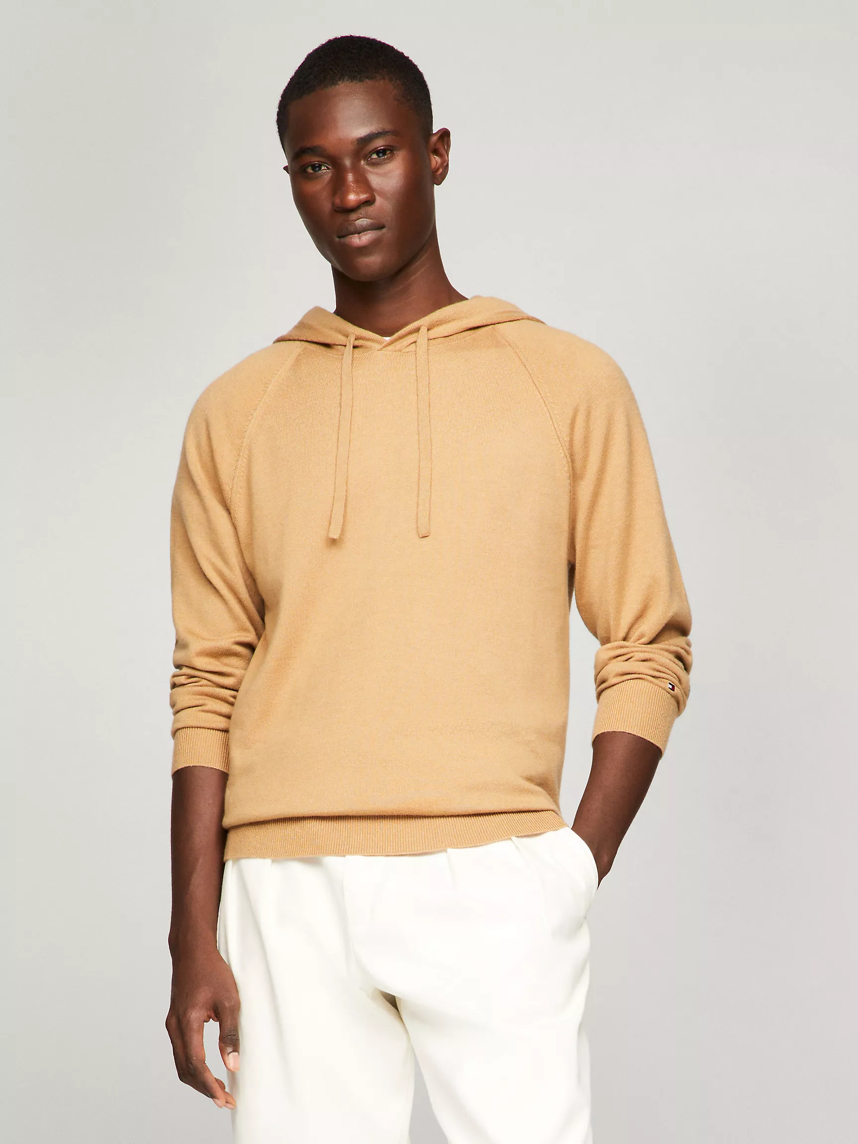 Мужское худи Tommy Hilfiger, Тонкое худи из шерстяной смеси