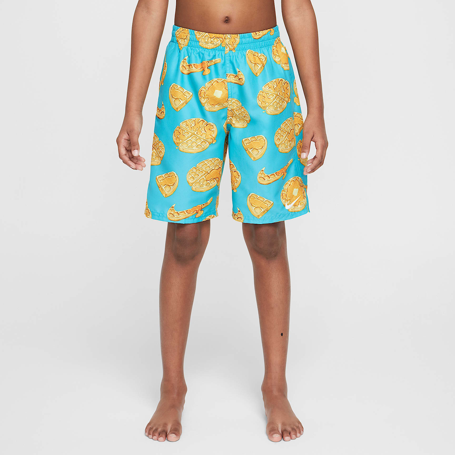 Nike Swim Breaker Big Kids' (Boys') 7" Brief-Lined Volley Shorts