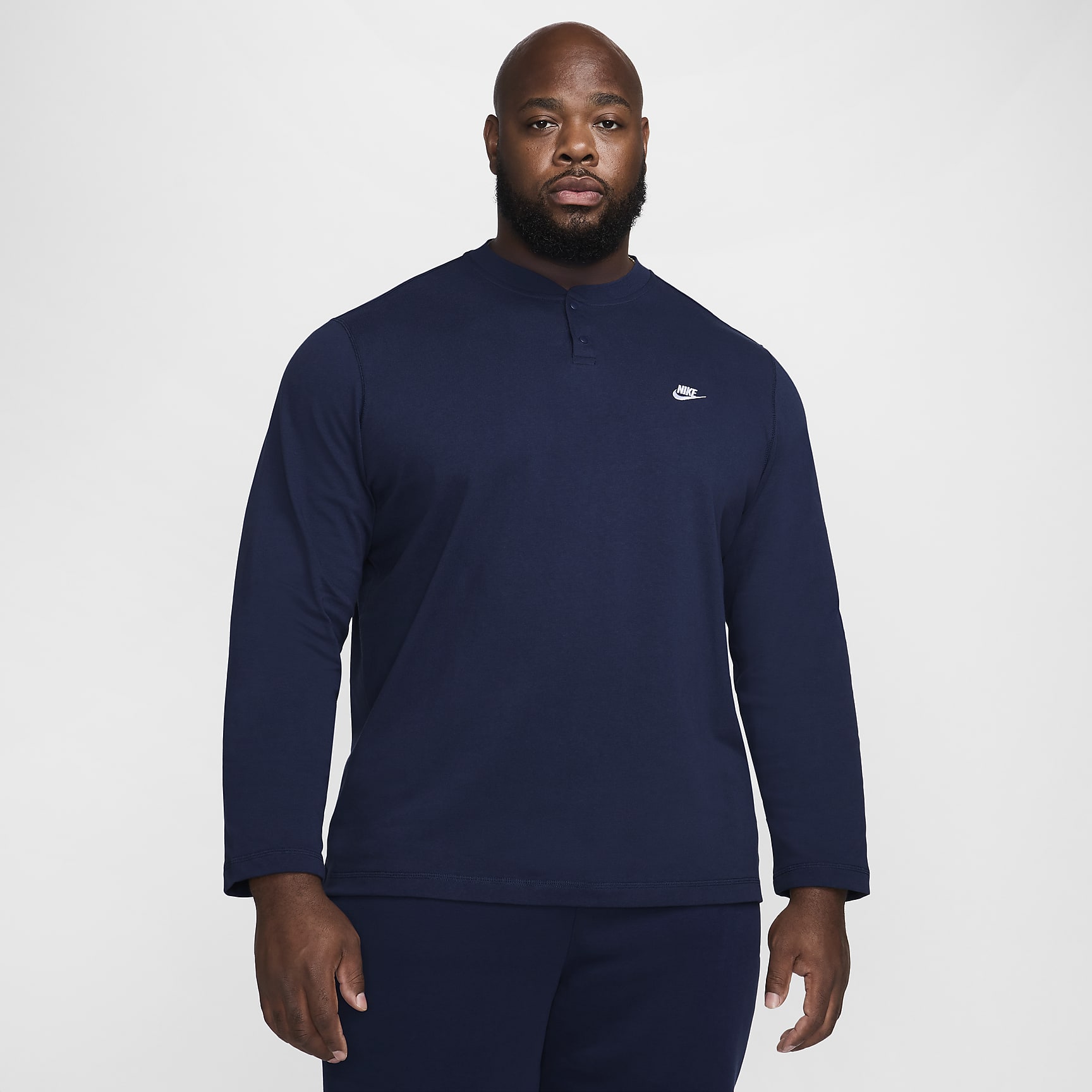 Nike Club Men's Long-Sleeve Henley