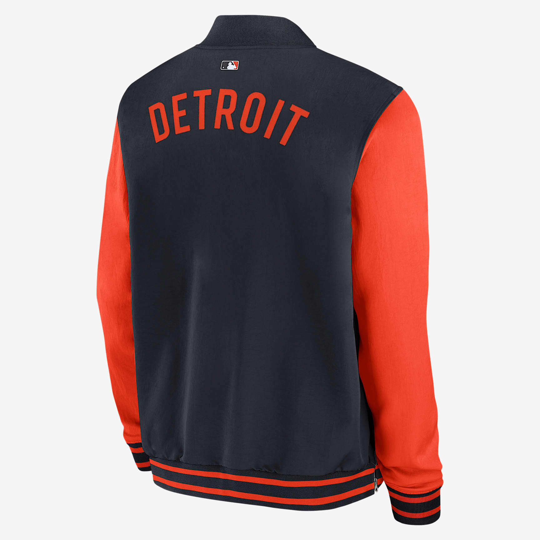 Detroit Tigers Authentic Collection Dugout Men's Nike MLB Full-Zip Bomber Jacket