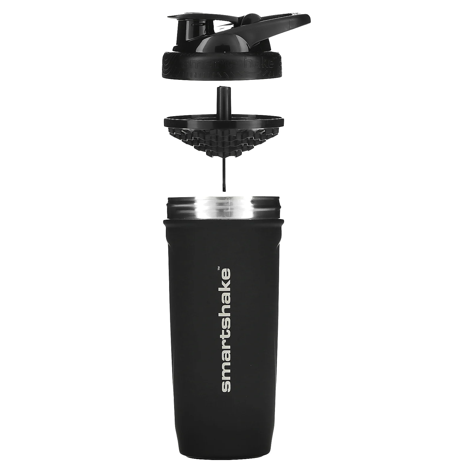 Smartshake, Reforce из нержавеющей стали, черный, 900 мл (30 унций)