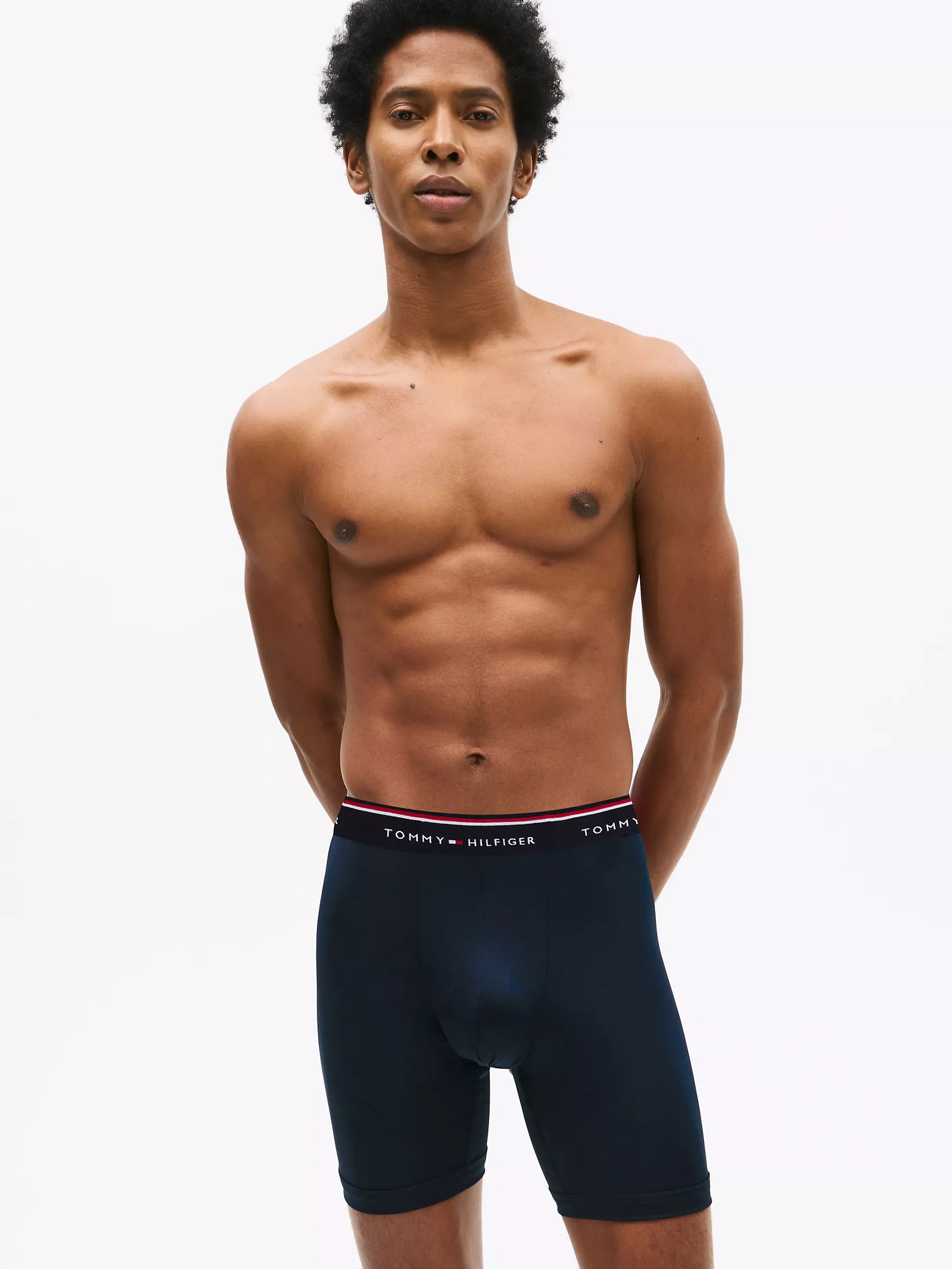 Мужское нижнее белье Tommy Hilfiger, Микрофибровые трусы-брифы TH (набор 3 шт.)