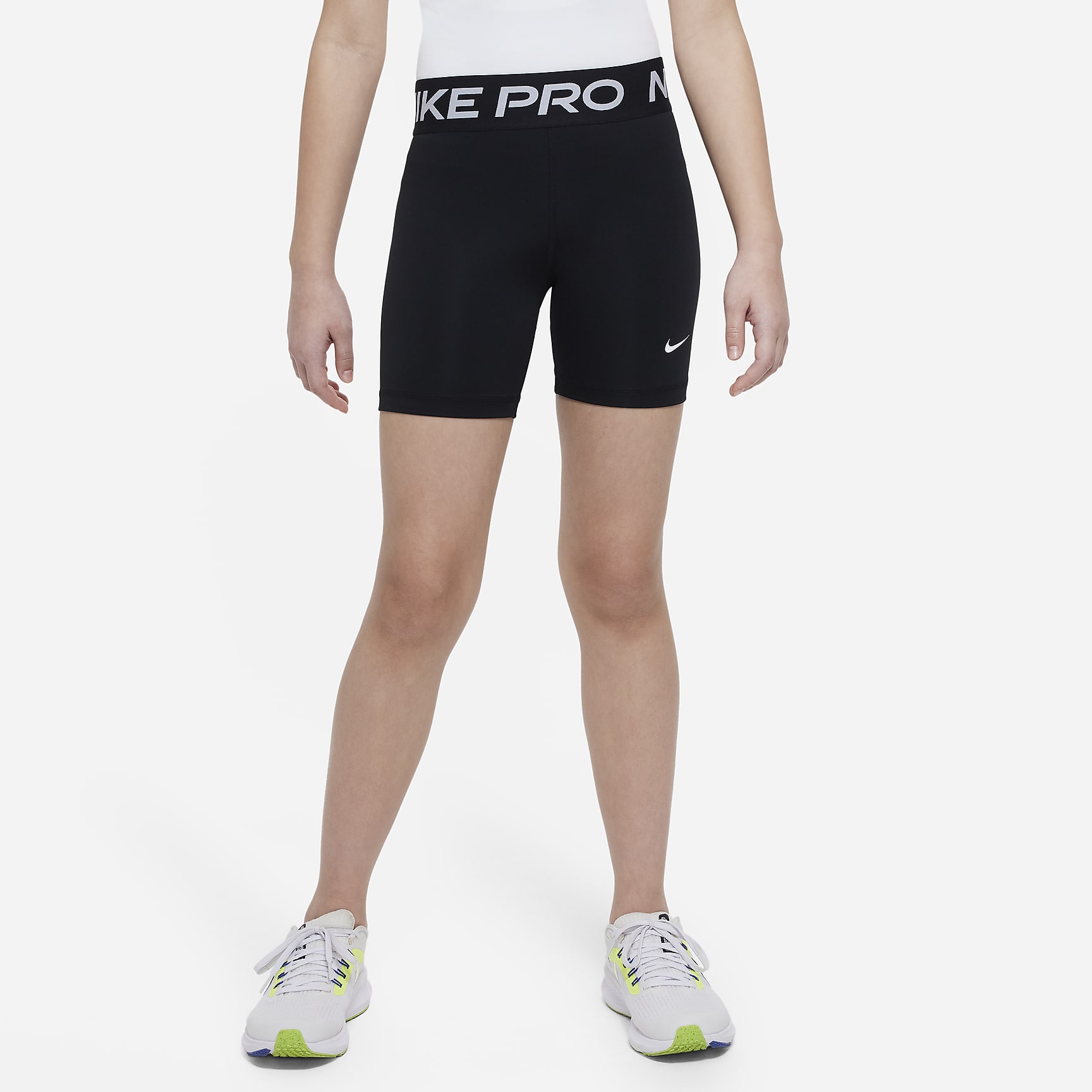 Nike Pro Big Kids' (Girls') Dri-FIT 5" Shorts