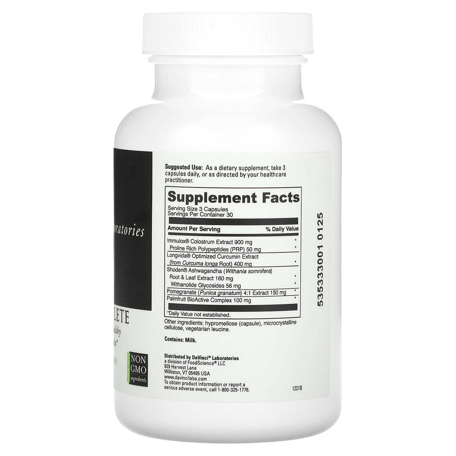 DaVinci Laboratories of Vermont, Amyloid Complete, 90 капсул