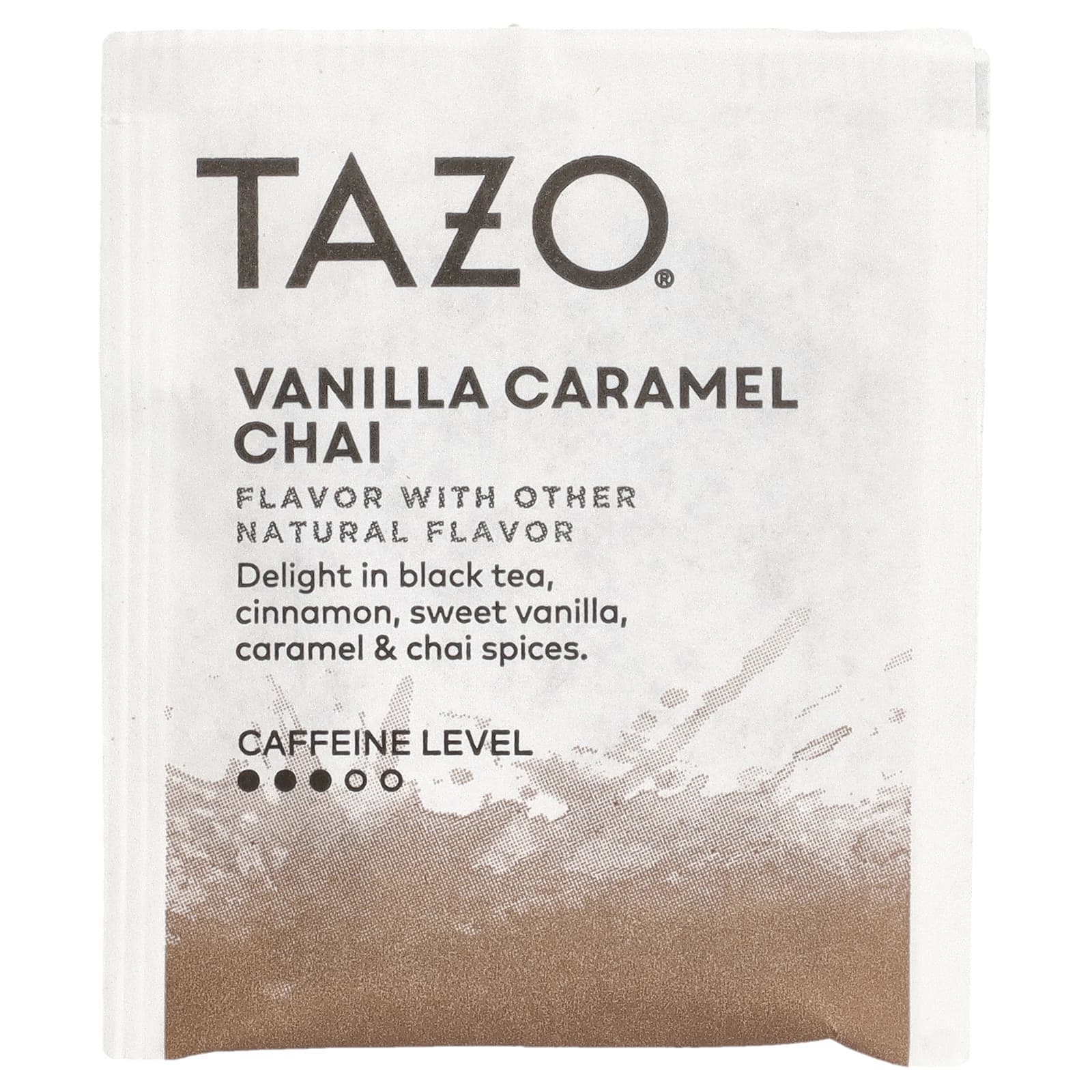 TAZO, Black Tea, чай со вкусом ванили и карамели, 20 чайных пакетиков, 50 г (1,8 унции)