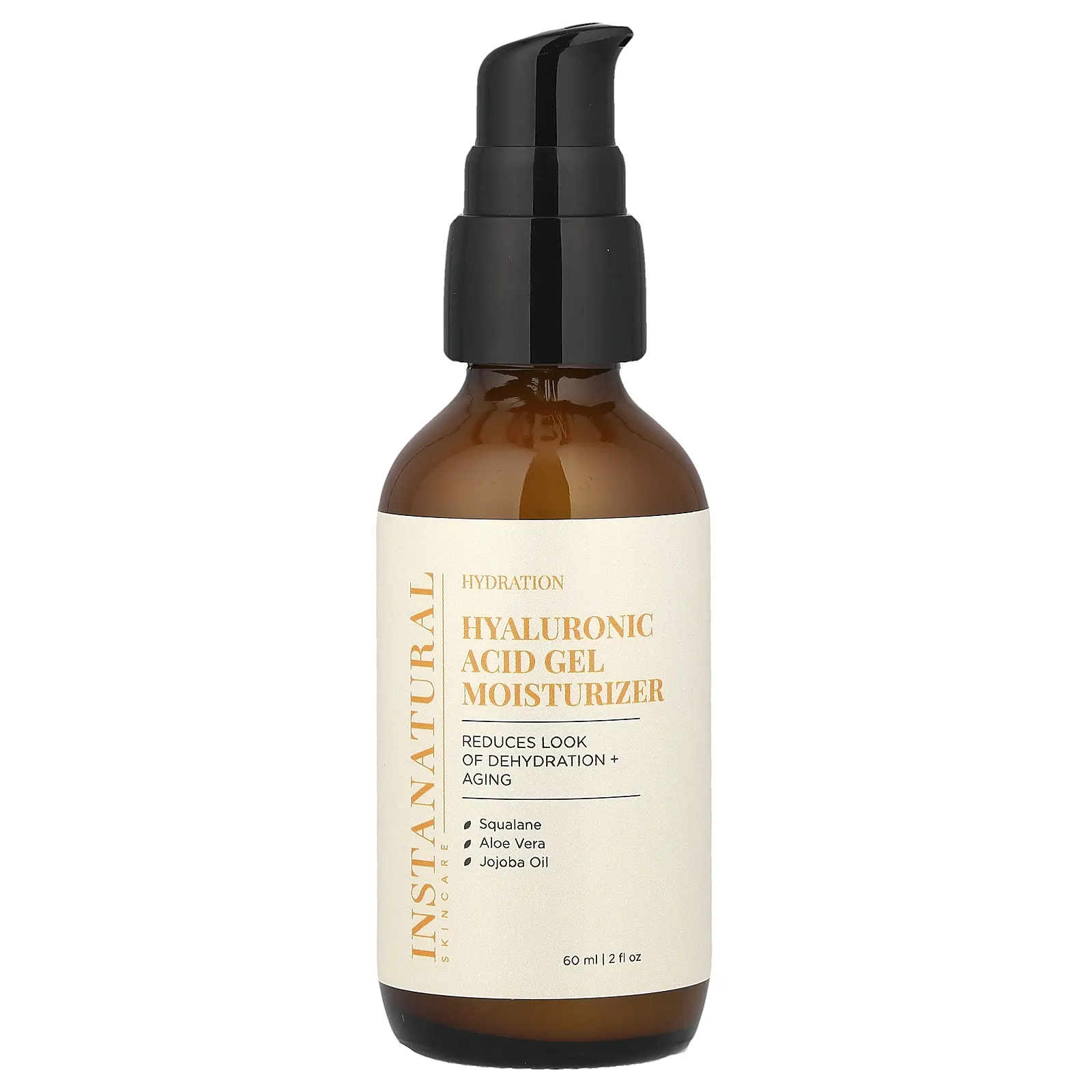 InstaNatural, увлажняющий гель с гиалуроновой кислотой, 60 мл (2 жидк. унции)