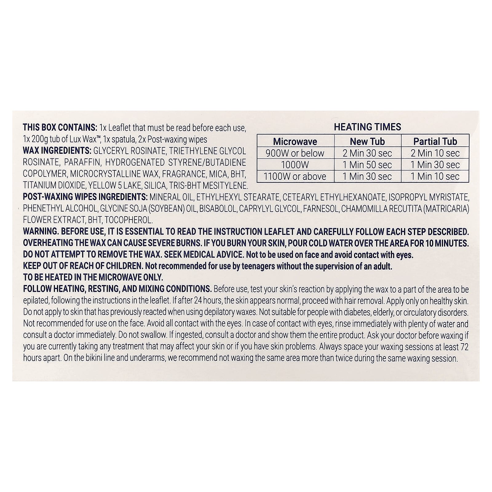 Nair, Lux Wax™, воск без полосок, 200 г (7,05 унции)