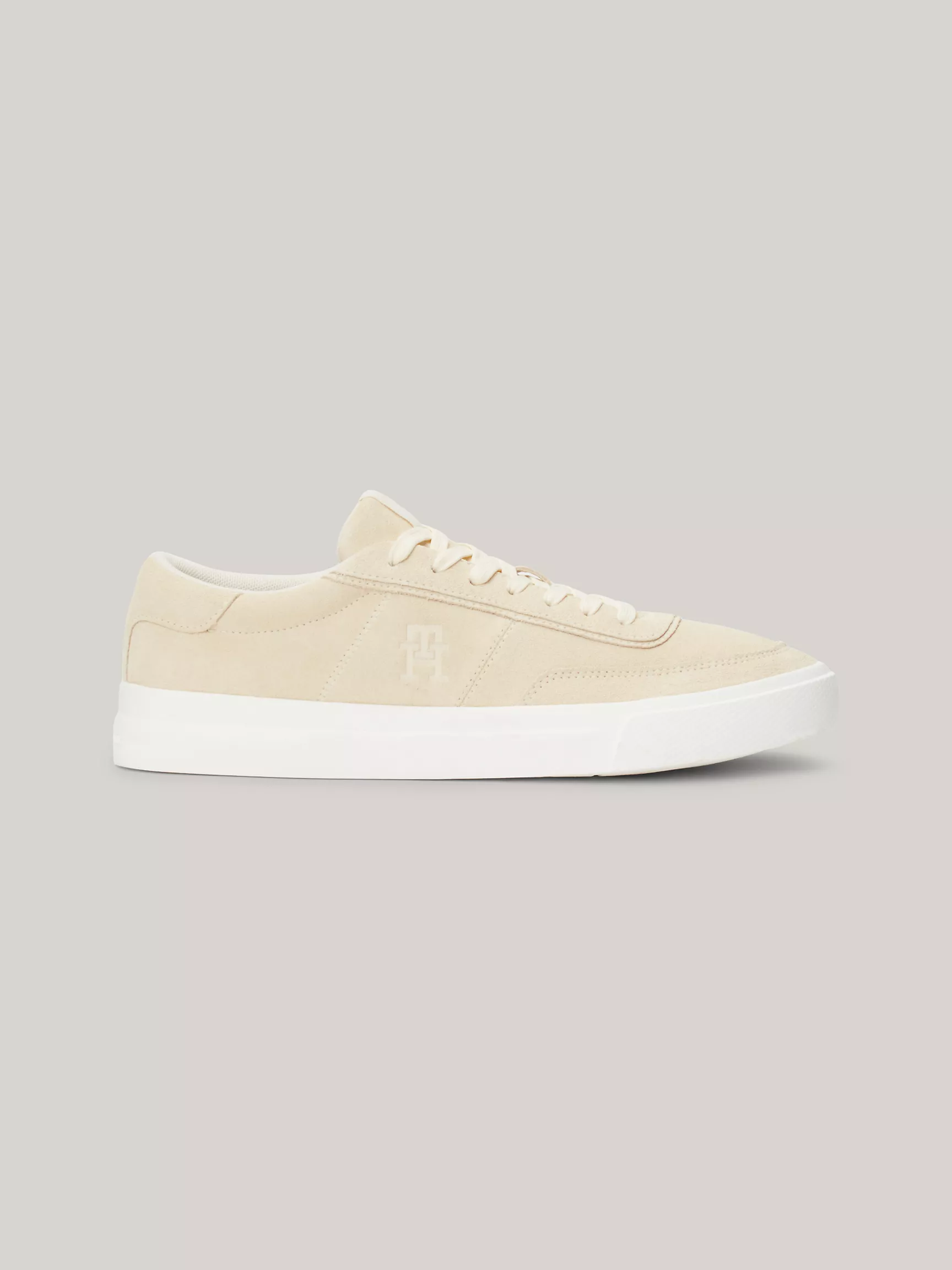 Мужские кроссовки Tommy Hilfiger, Замшевые низкие кеды с логотипом TH