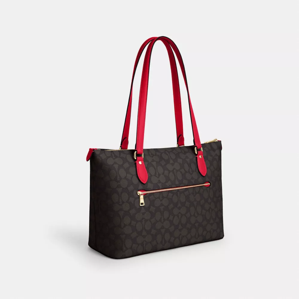Сумка COACH Gallery Tote Bag In Signature Canvas