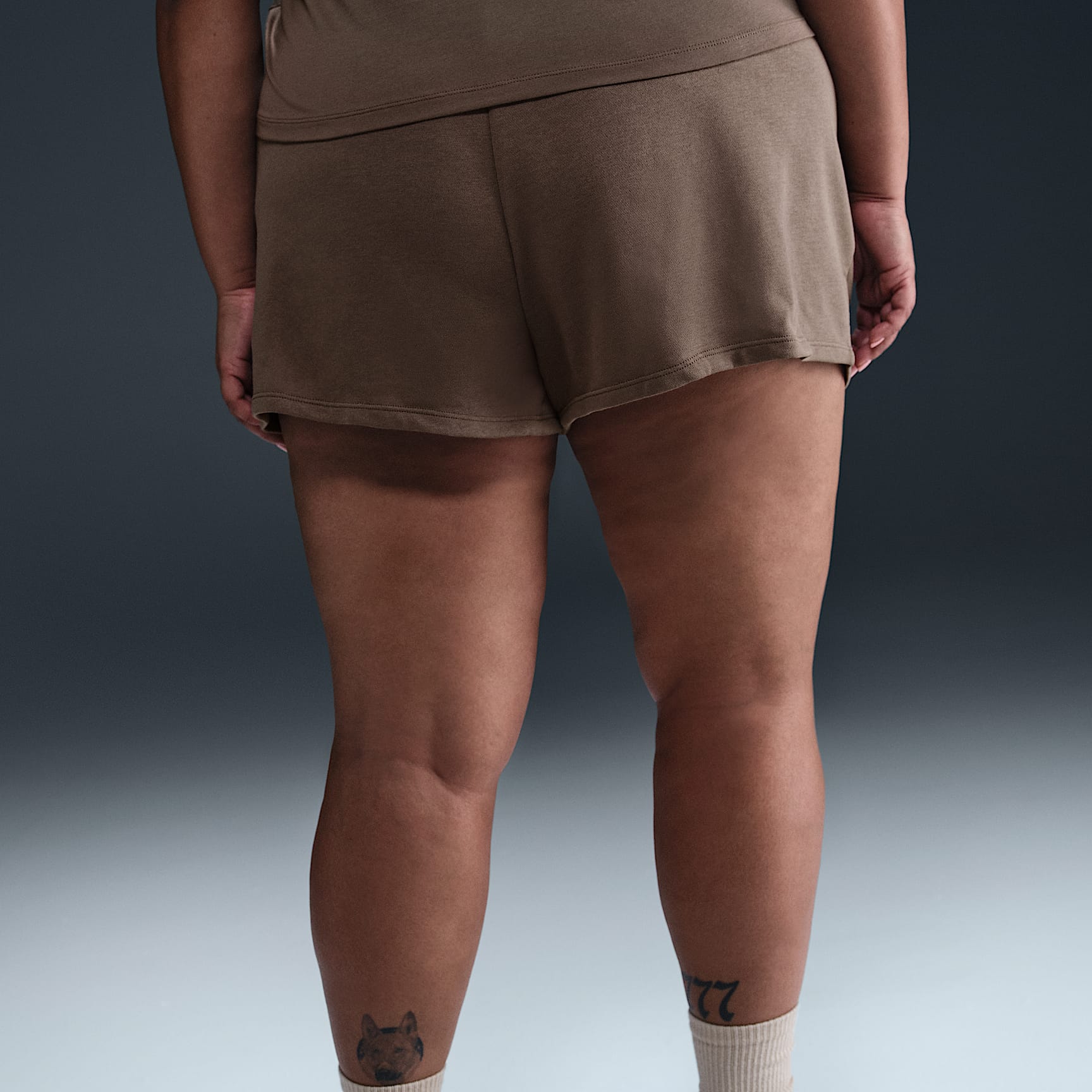 Nike Sportswear Chill Terry Women's Mid-Rise 4" French Terry Shorts (Plus Size)