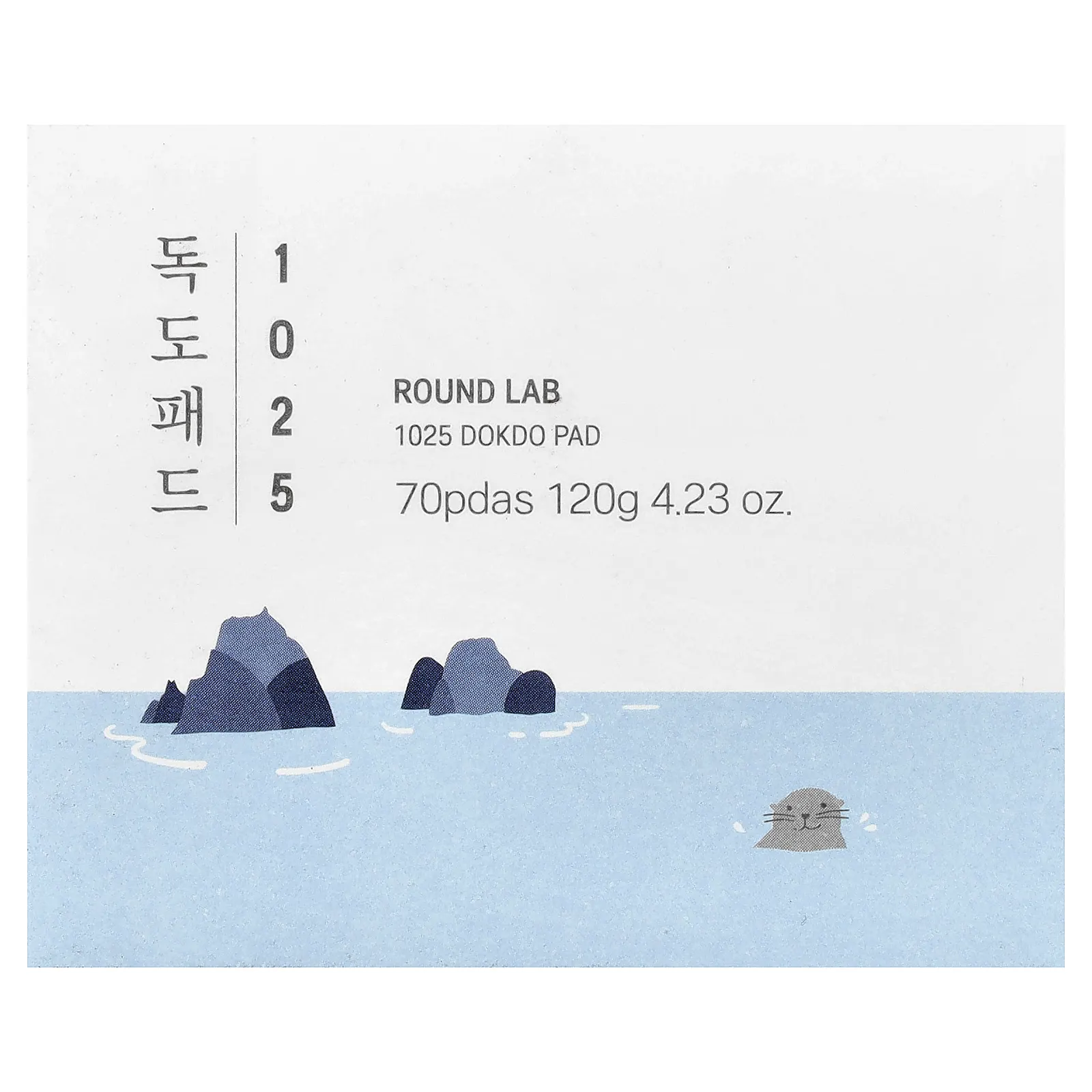Round Lab, 1025 Dokdo Pad, 70 таблеток, 120 г (4,23 унции)