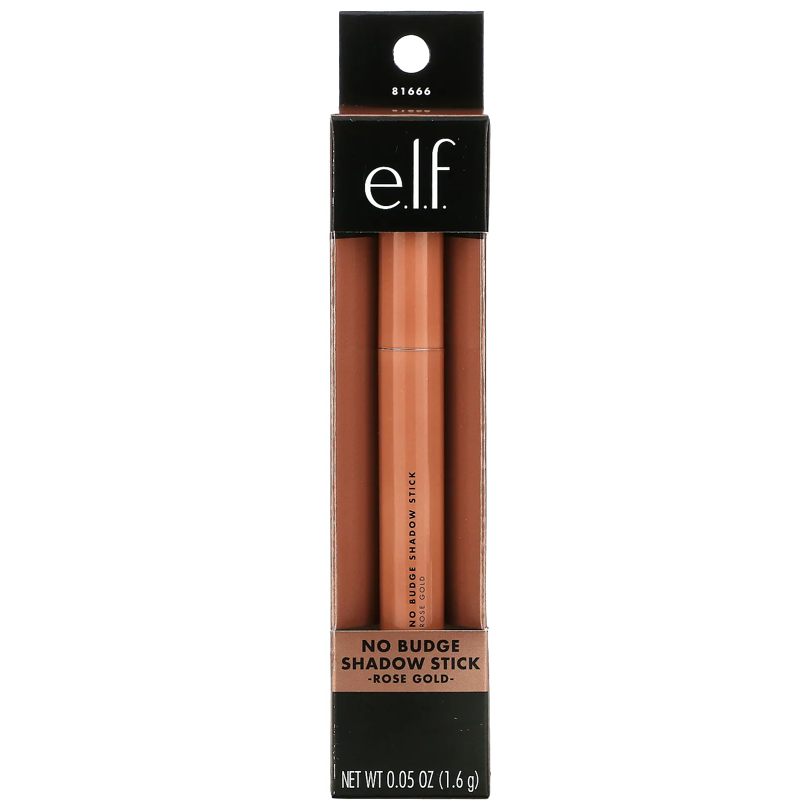 E.L.F., No Budge Shadow Stick, розовое золото, 1,6 г (0,05 унции)