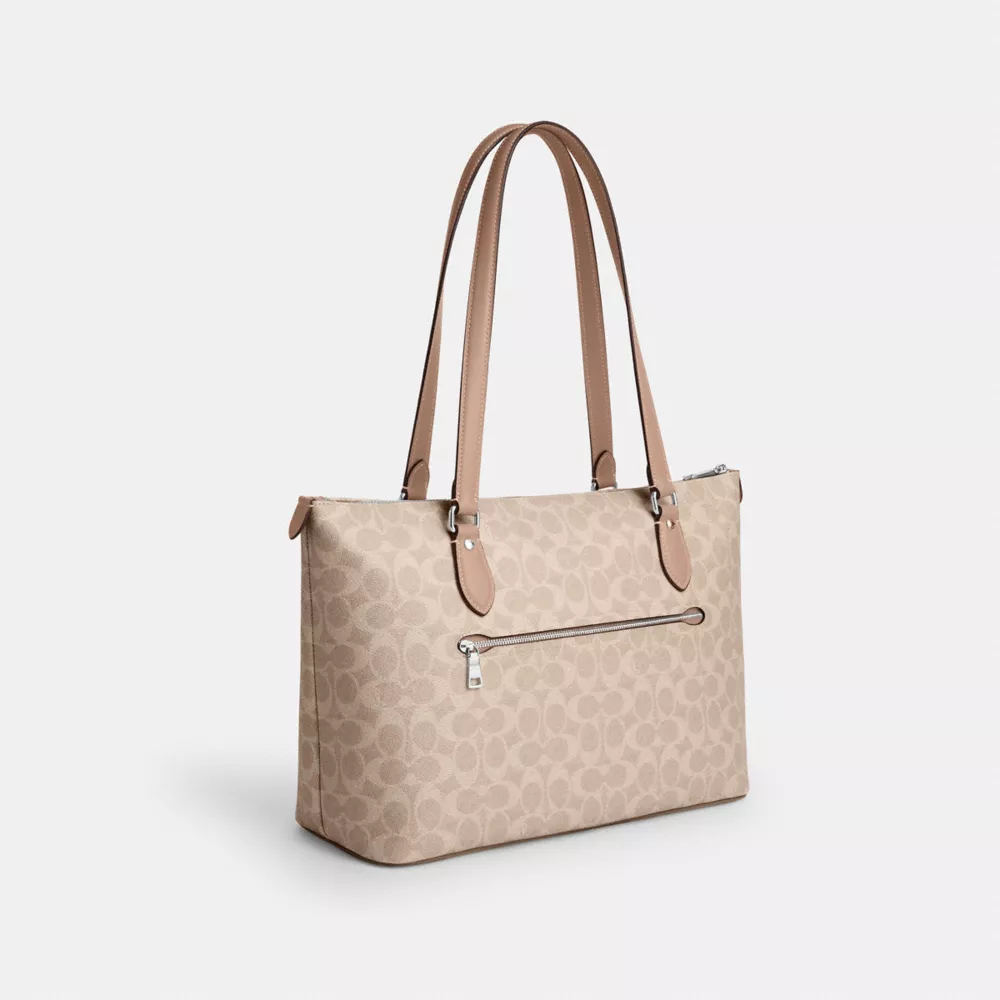 Сумка COACH Gallery Tote Bag In Signature Canvas