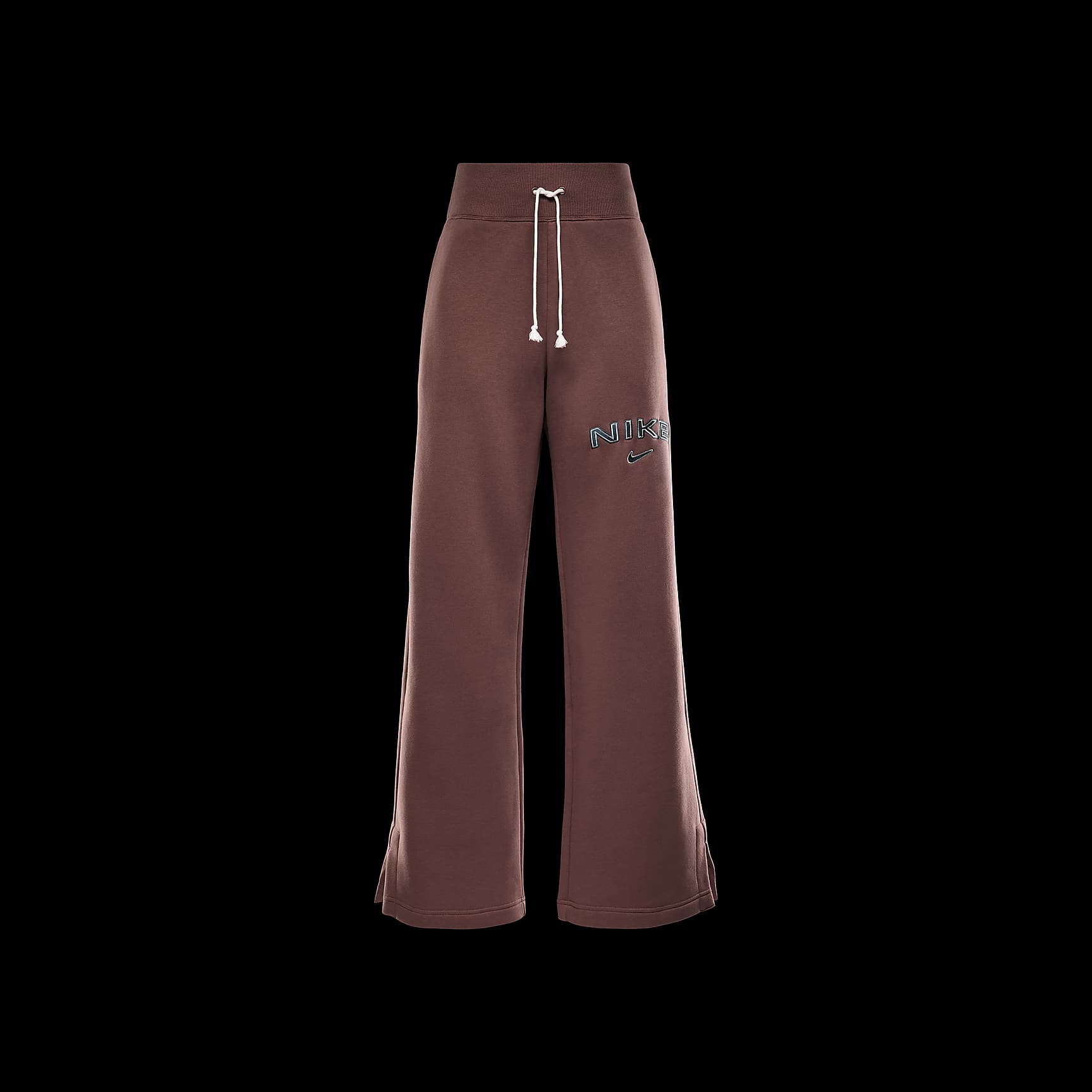 Nike Sportswear Phoenix Fleece Women's High-Waisted Wide-Leg Logo Pants