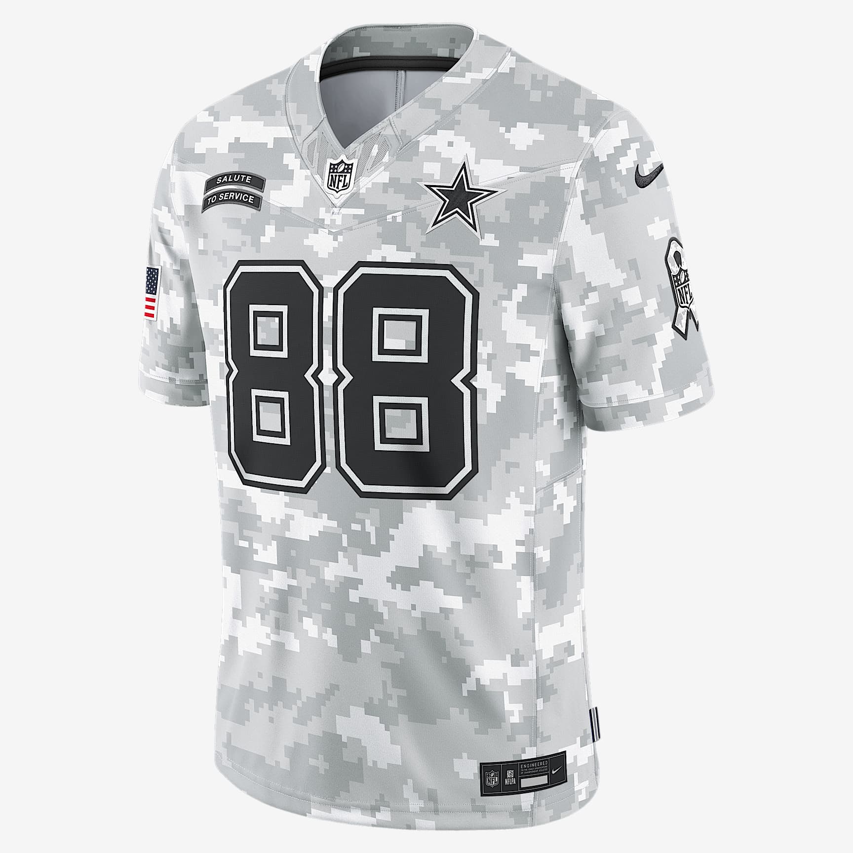 CeeDee Lamb Dallas Cowboys Salute to Service Men's Nike Dri-FIT NFL Limited Jersey