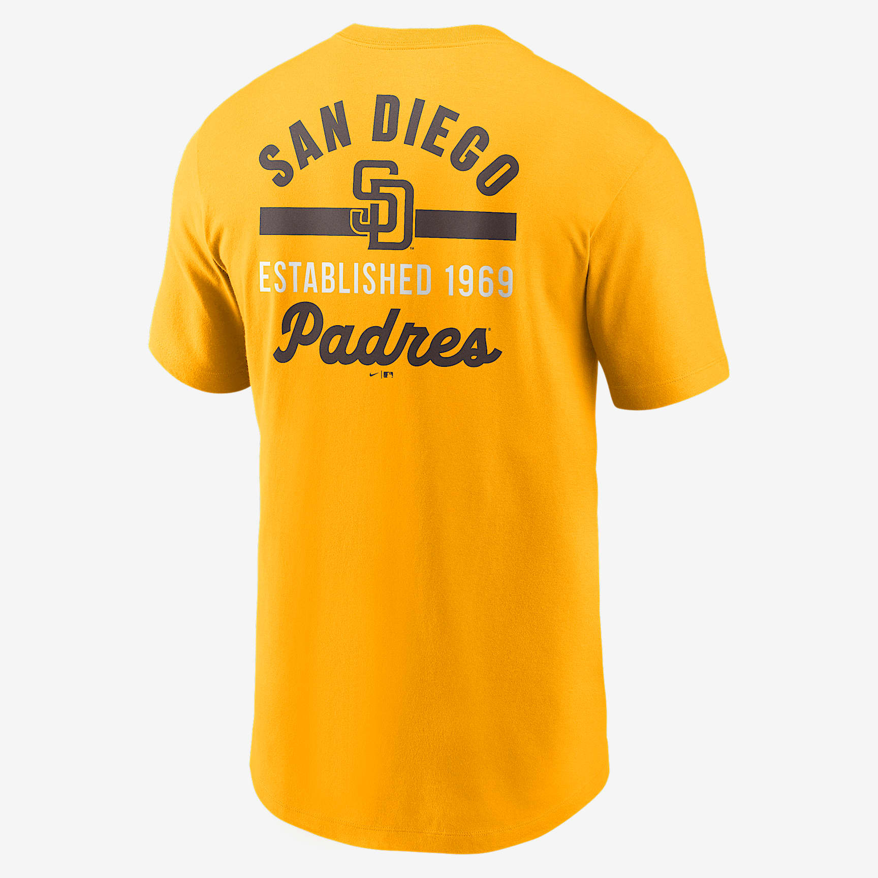 San Diego Padres 2-Hit Men's Nike MLB T-Shirt