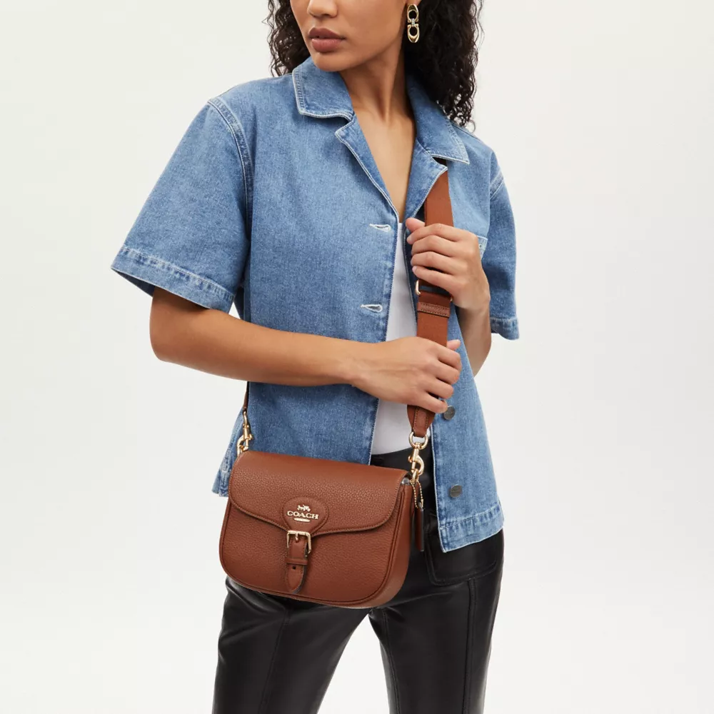 Сумка COACH Amelia Saddle Bag