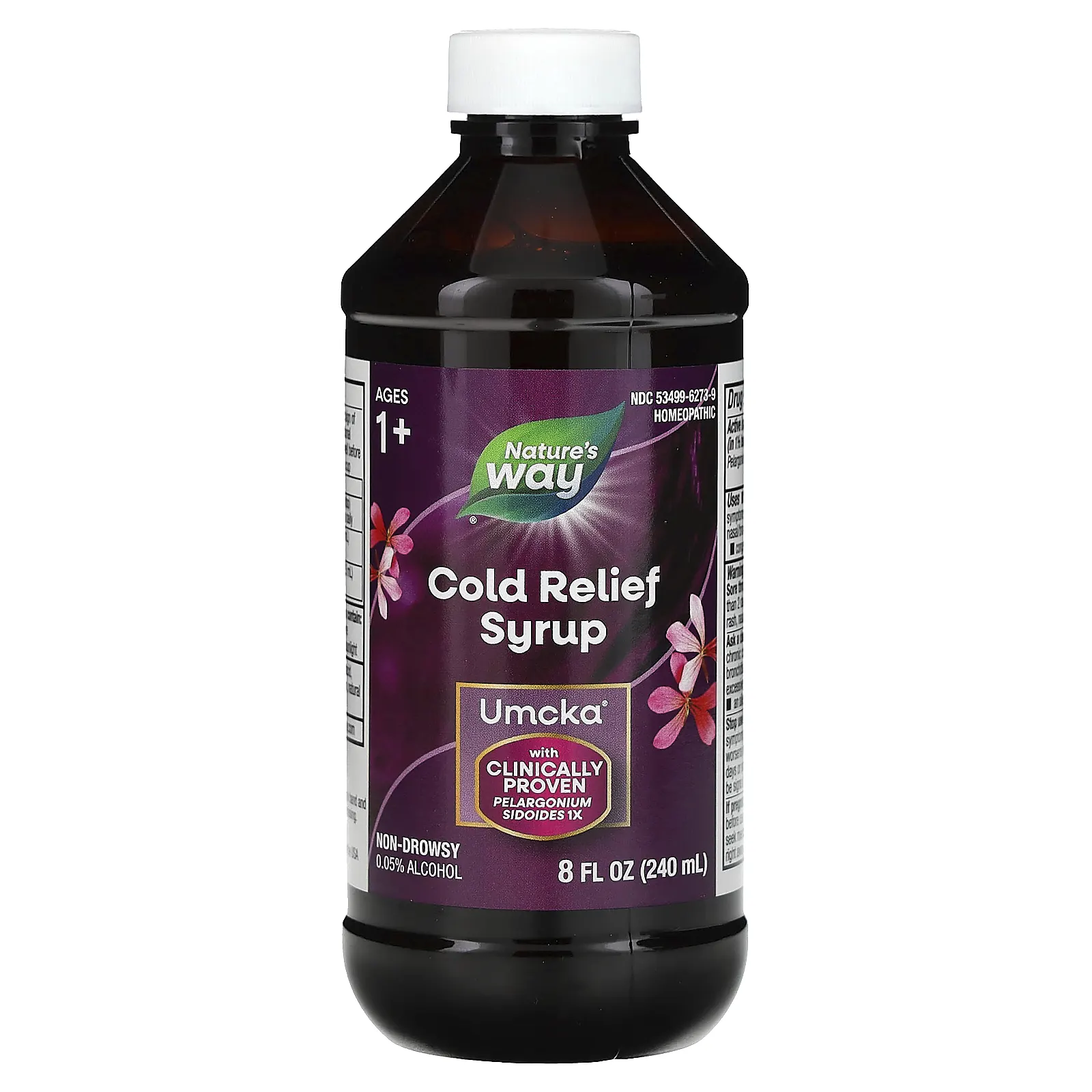 Nature's Way, Umcka, ColdCare, успокаивающий сироп, вишня, 240 мл (8 жидк. Унций)