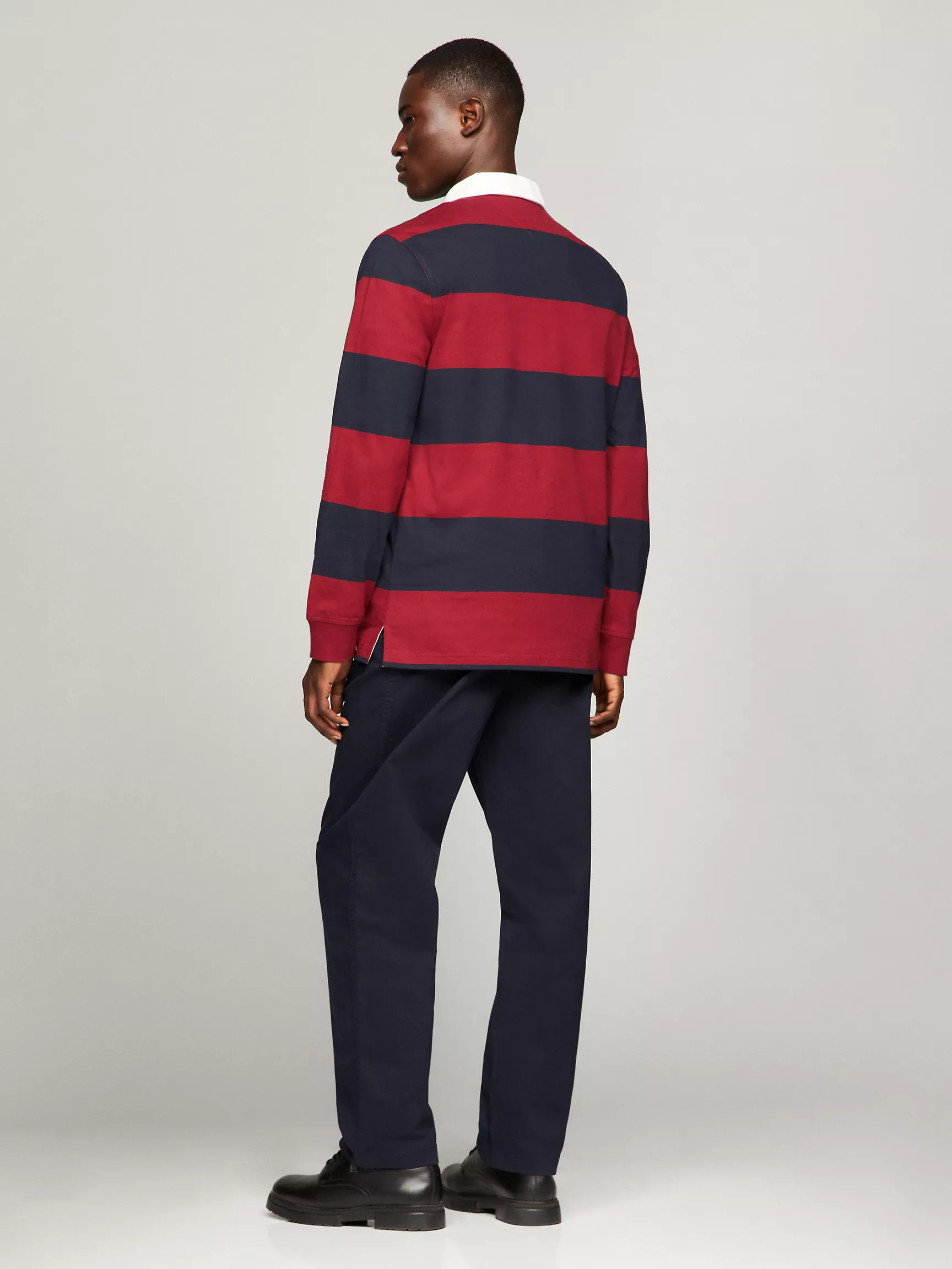 Мужское поло Tommy Hilfiger, Регбийное поло с длинными рукавами