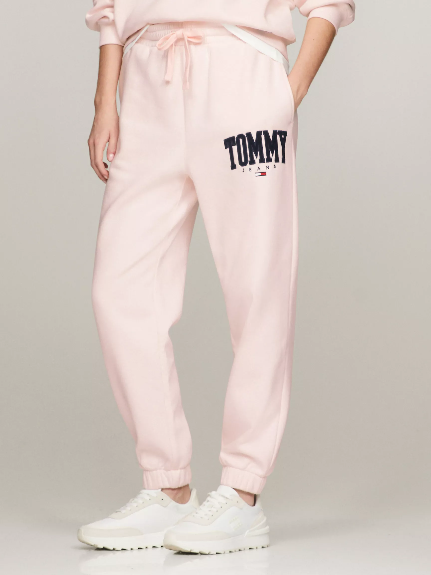 Женские брюки Tommy Hilfiger, Спортивные штаны с вышитым университетским логотипом TJ