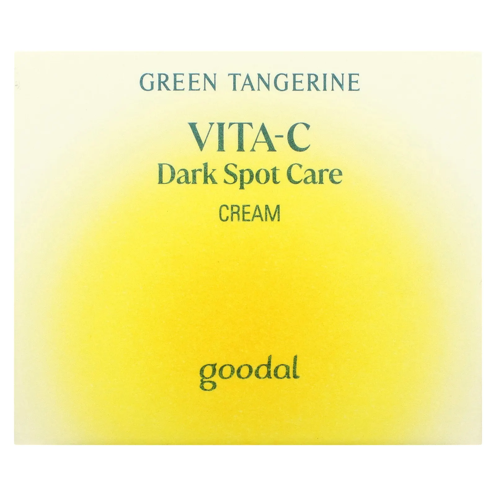 Goodal, крем для ухода за темными пятнами с зеленым мандарином, с витамином C, 50 мл (1,69 жидк. унции)
