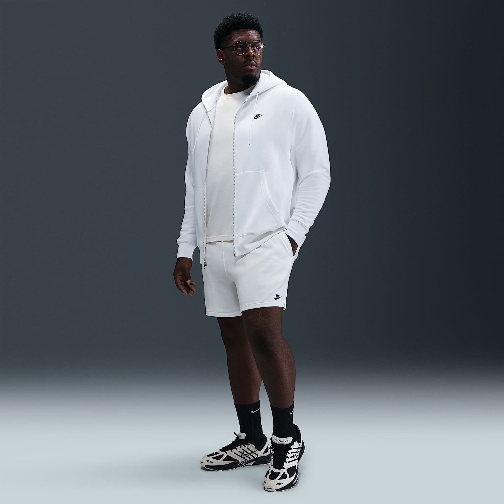 Nike Club Men's Full-Zip Fleece Hoodie