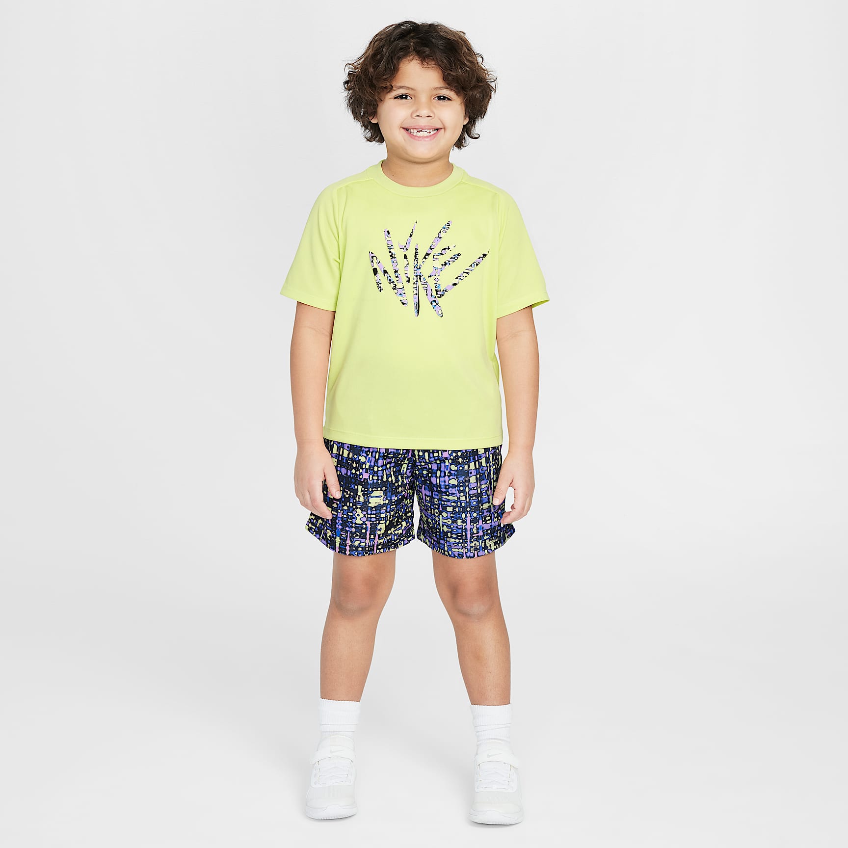 Nike Dri-FIT Little Kids' Bold Move Short Sleeve Top