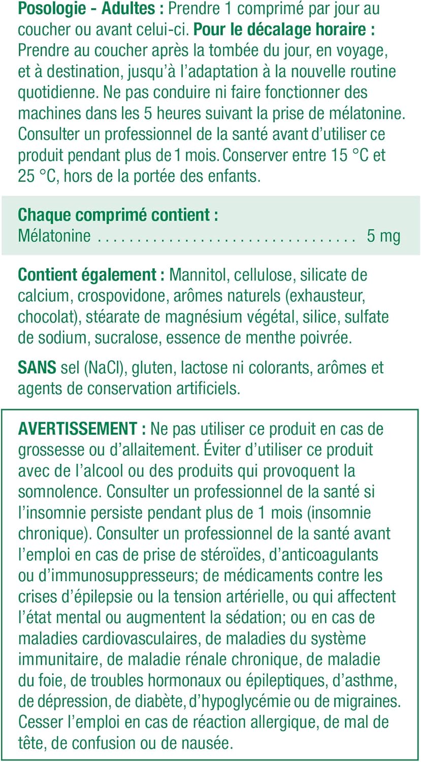 Jamieson Melatonin 5mg Fast Dissolving Tablets 100 Count