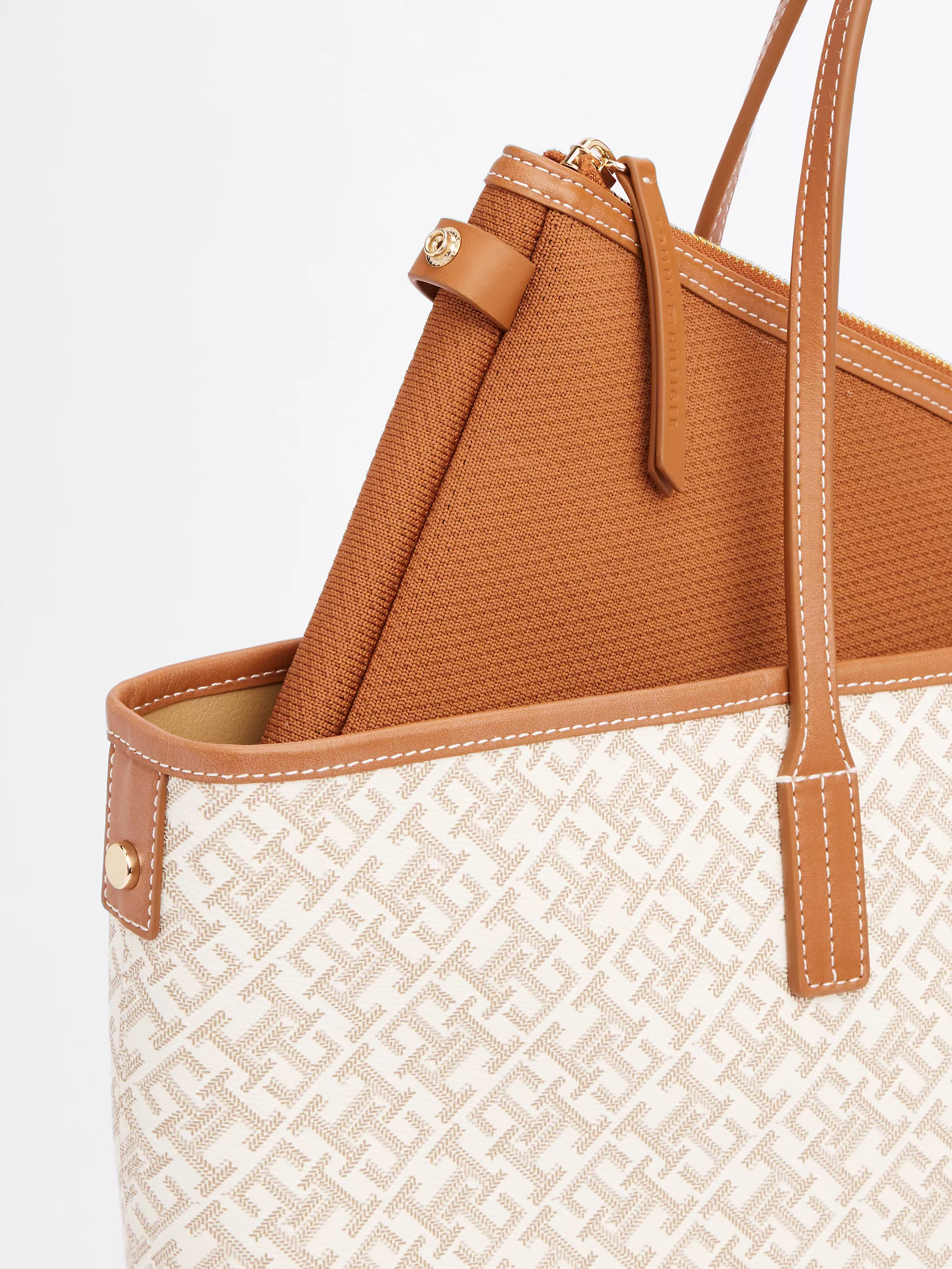 Женская сумка Tommy Hilfiger, Сумка-тоут с монограммным узором