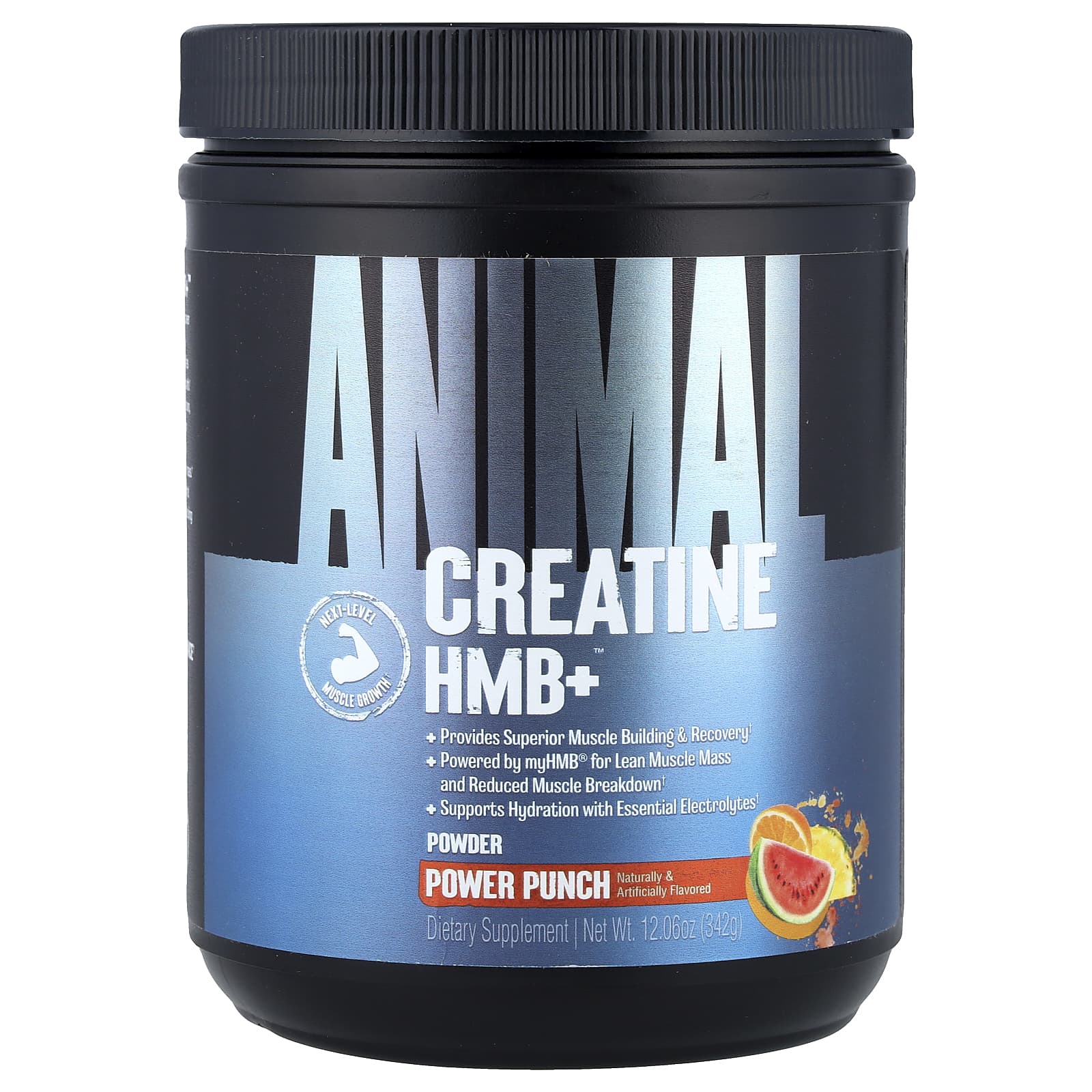 Animal, Creatine HMB+™, порошок, Power Punch, 342 г (12,06 унции)