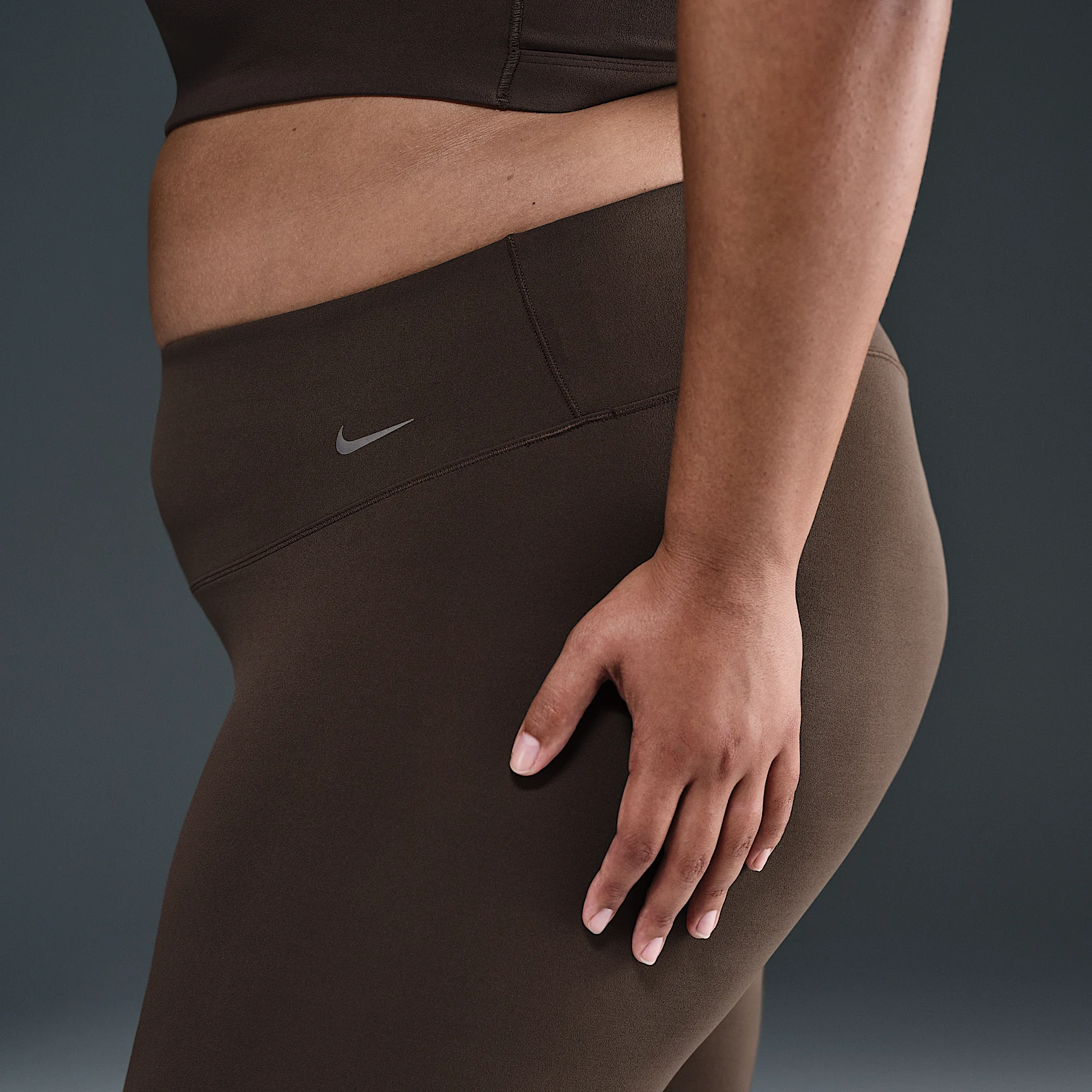 Nike Zenvy Women's Gentle-Support High-Waisted 7/8 Leggings (Plus Size)