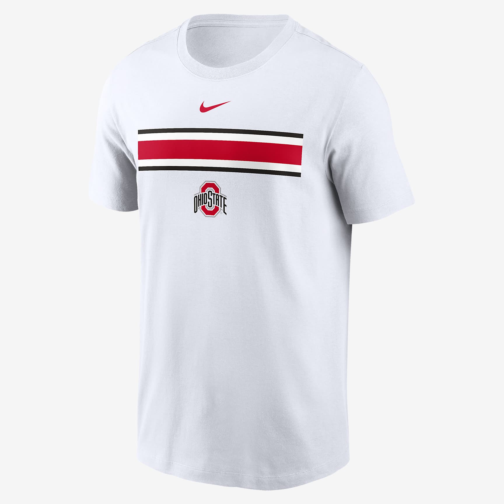 Ohio State Buckeyes Campus Pattern Men's Nike College T-Shirt