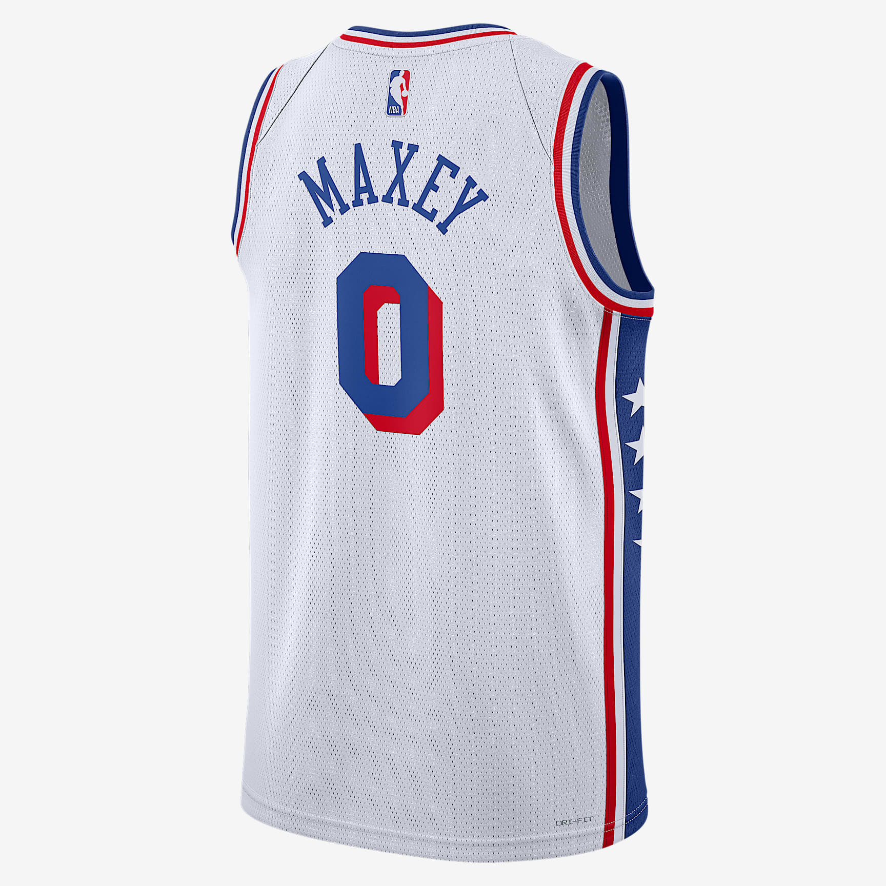 Tyrese Maxey Philadelphia 76ers 2023/24 Association Edition Men's Nike Dri-FIT NBA Swingman Jersey