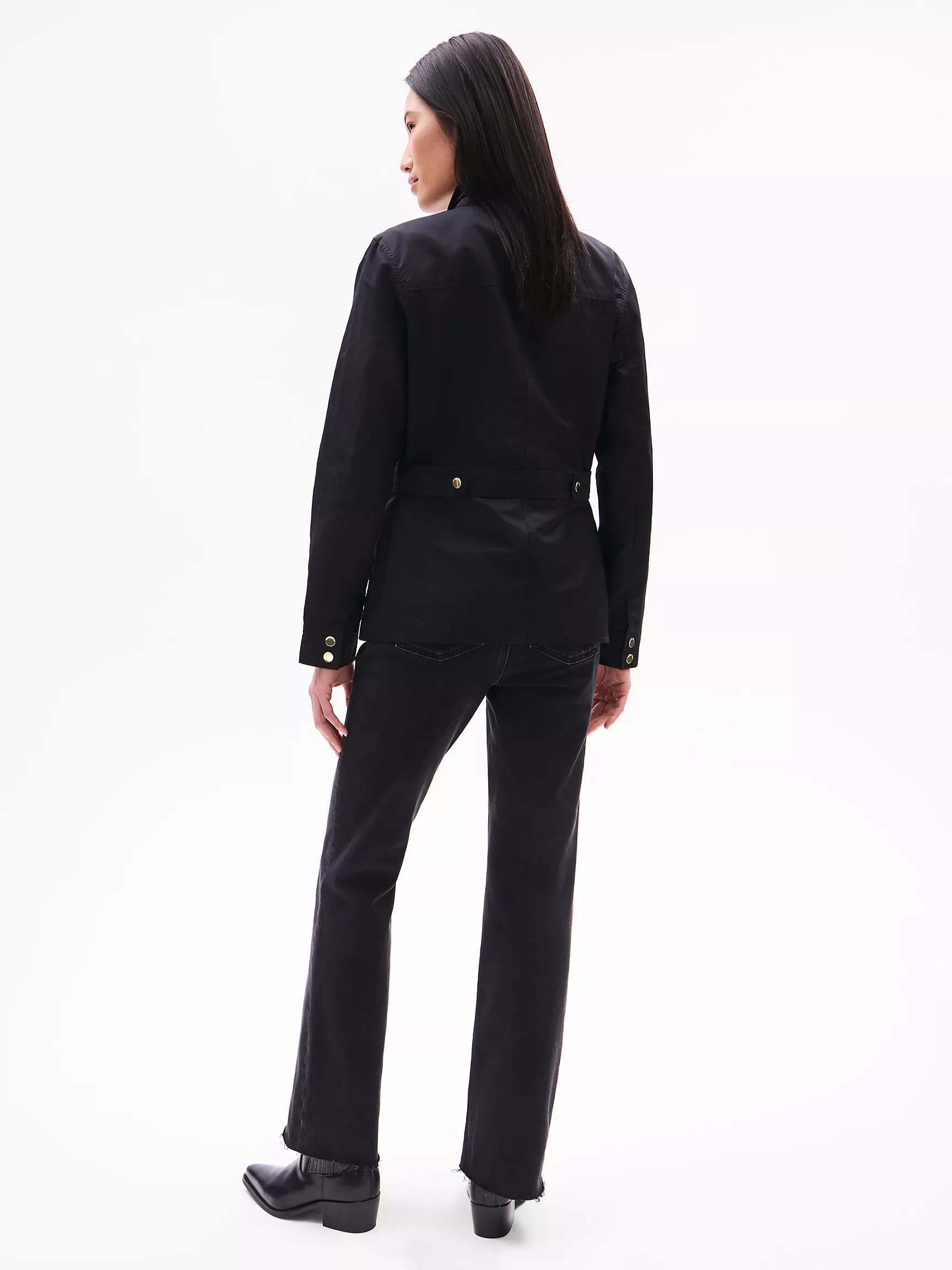 Женская куртка Tommy Hilfiger, Вощёная утилитарная куртка