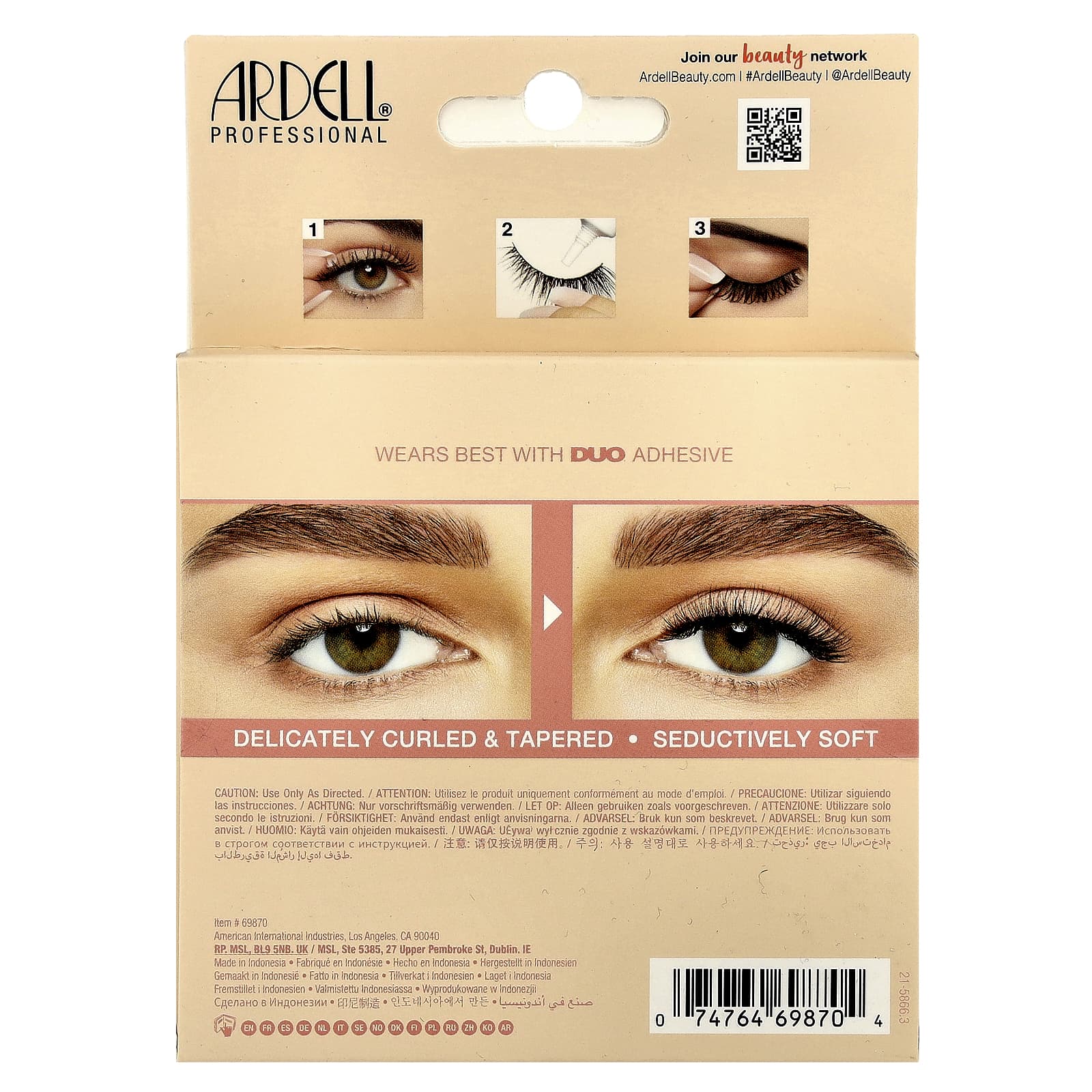 Ardell, Naked Lashes, 420`` 4 пары