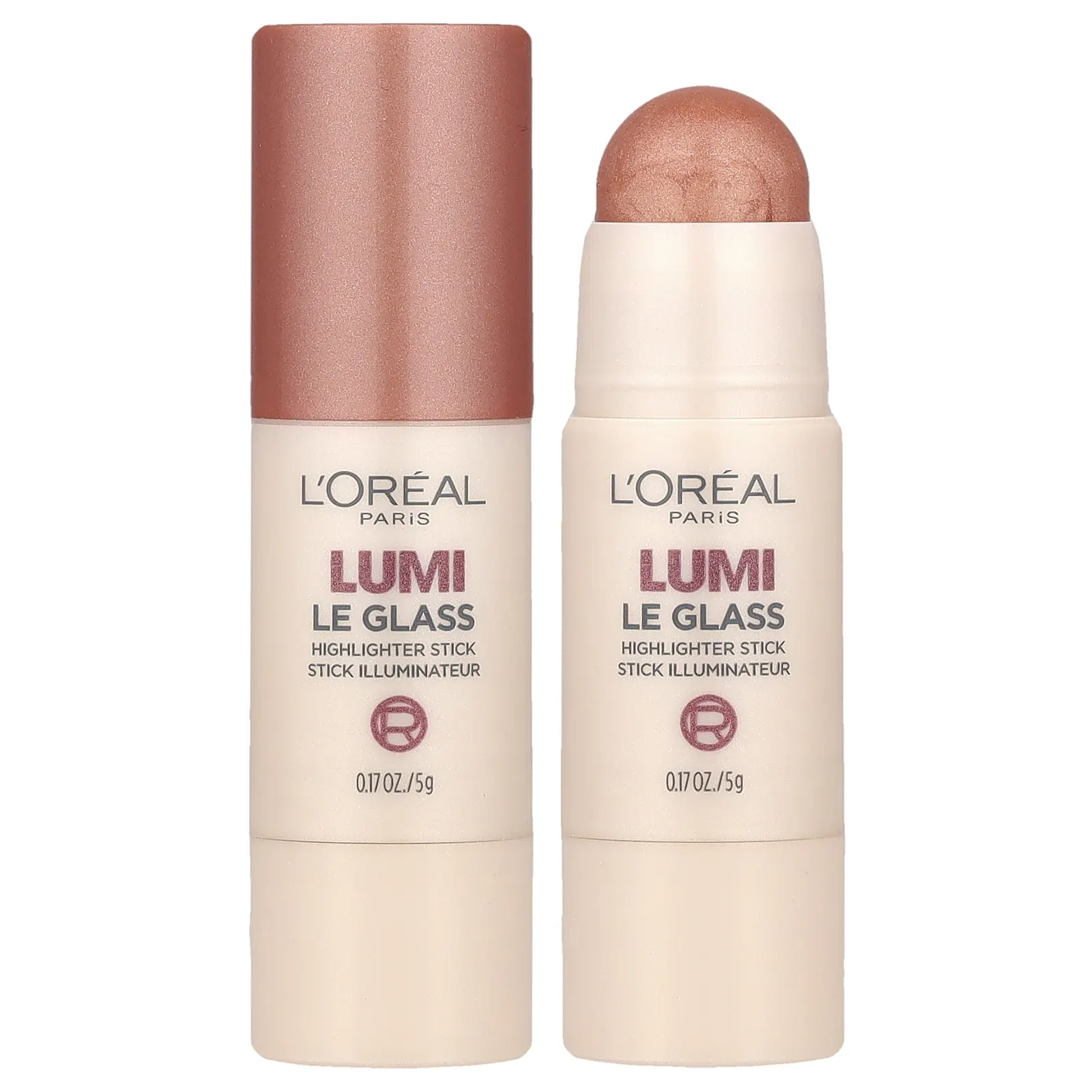 L'Oréal, Lumi, Le Glass Highlighter Stick, оттенок 620 Glassy Pink Ballet, 5 г (0,17 унции)