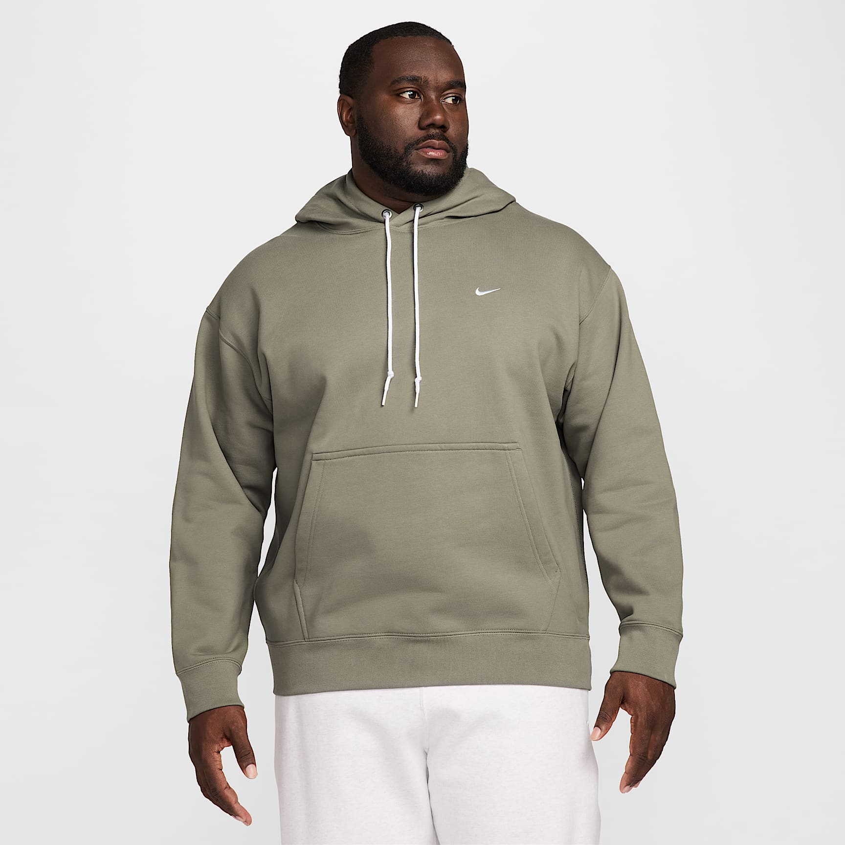 Nike Solo Swoosh Men's Fleece Pullover Hoodie