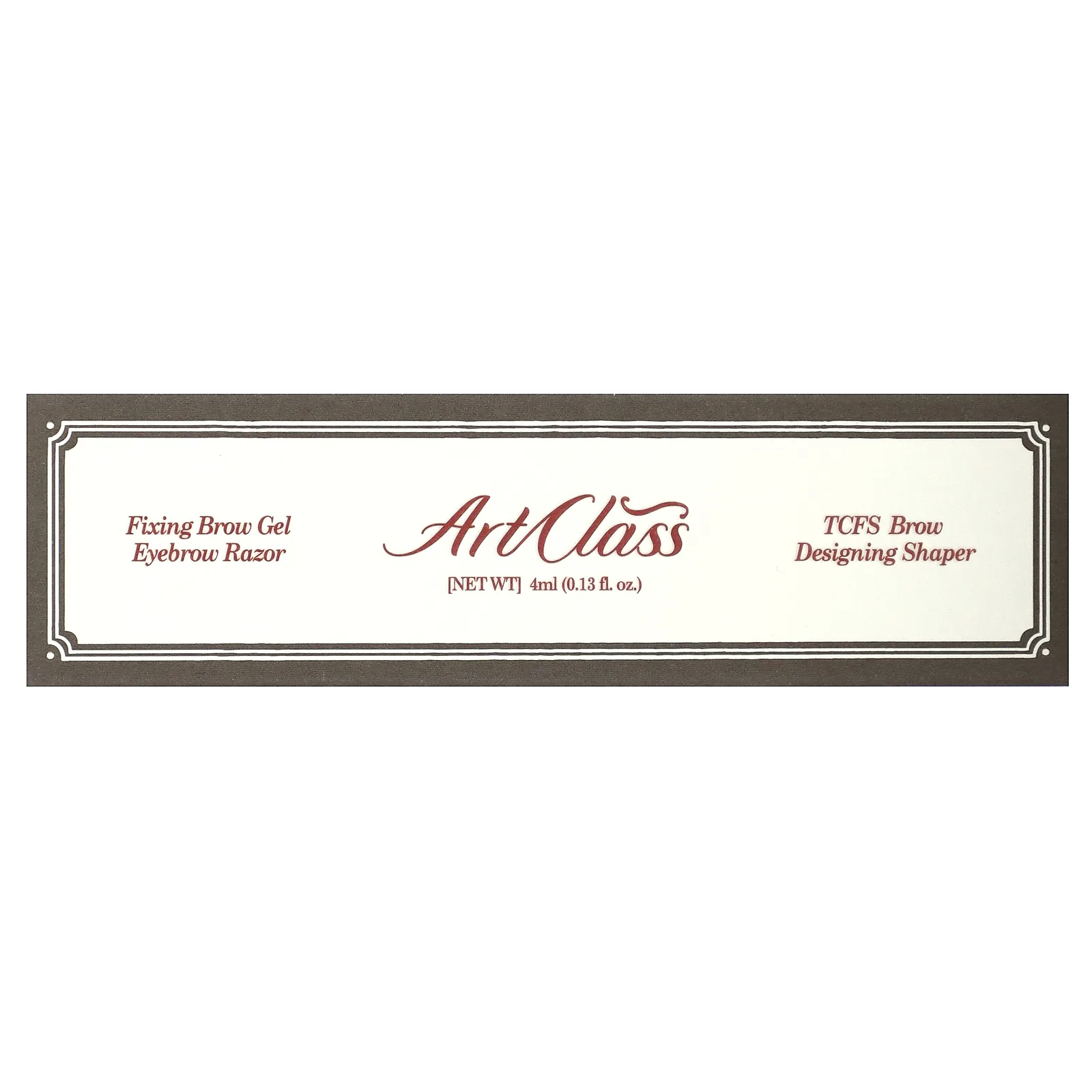 Too Cool for School, ArtClass, Brow Designing Shaper, 01 Ash Brown, 0.13 fl oz (4 ml)