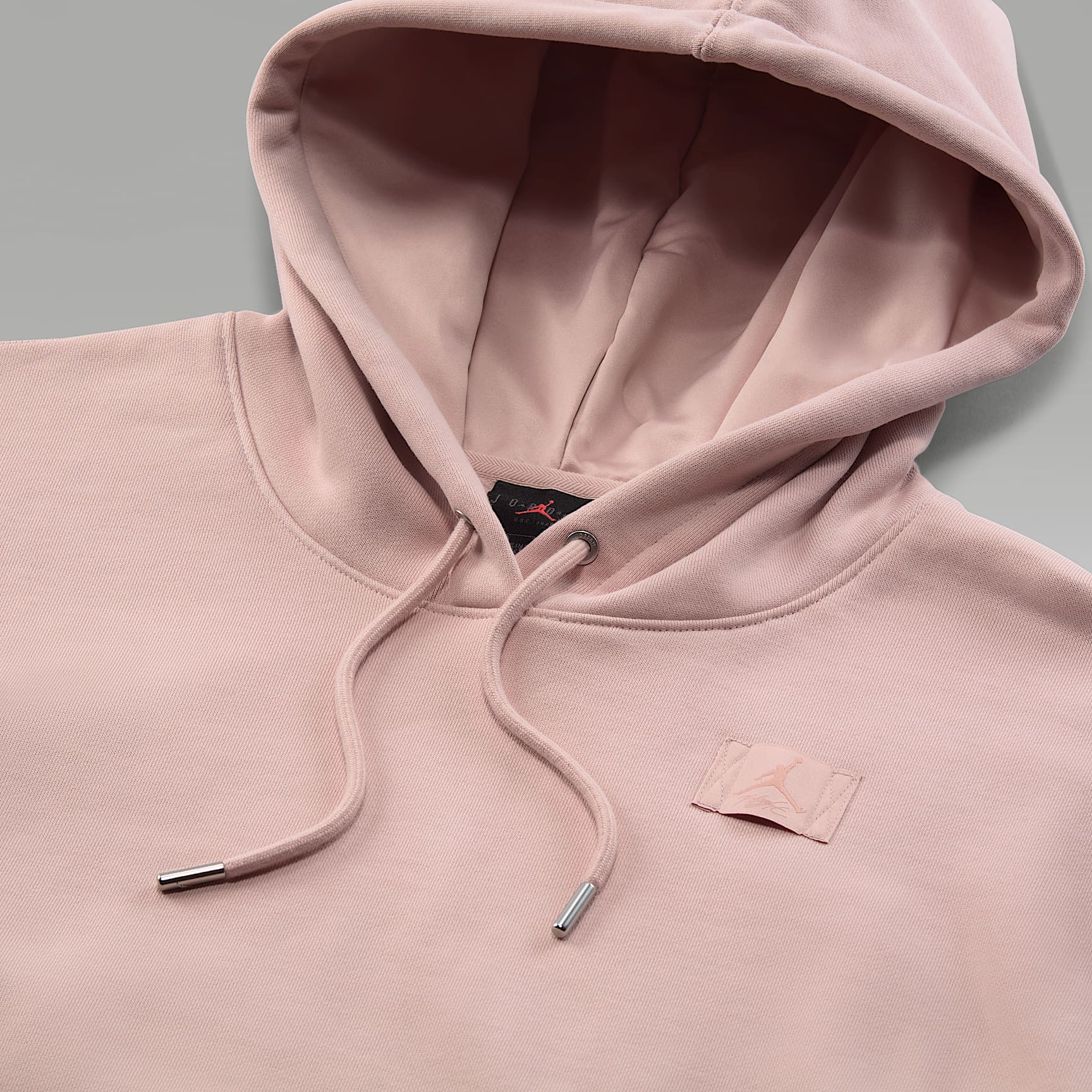 Jordan Flight Fleece Women's Satin-Lined Pullover Hoodie (Plus Size)