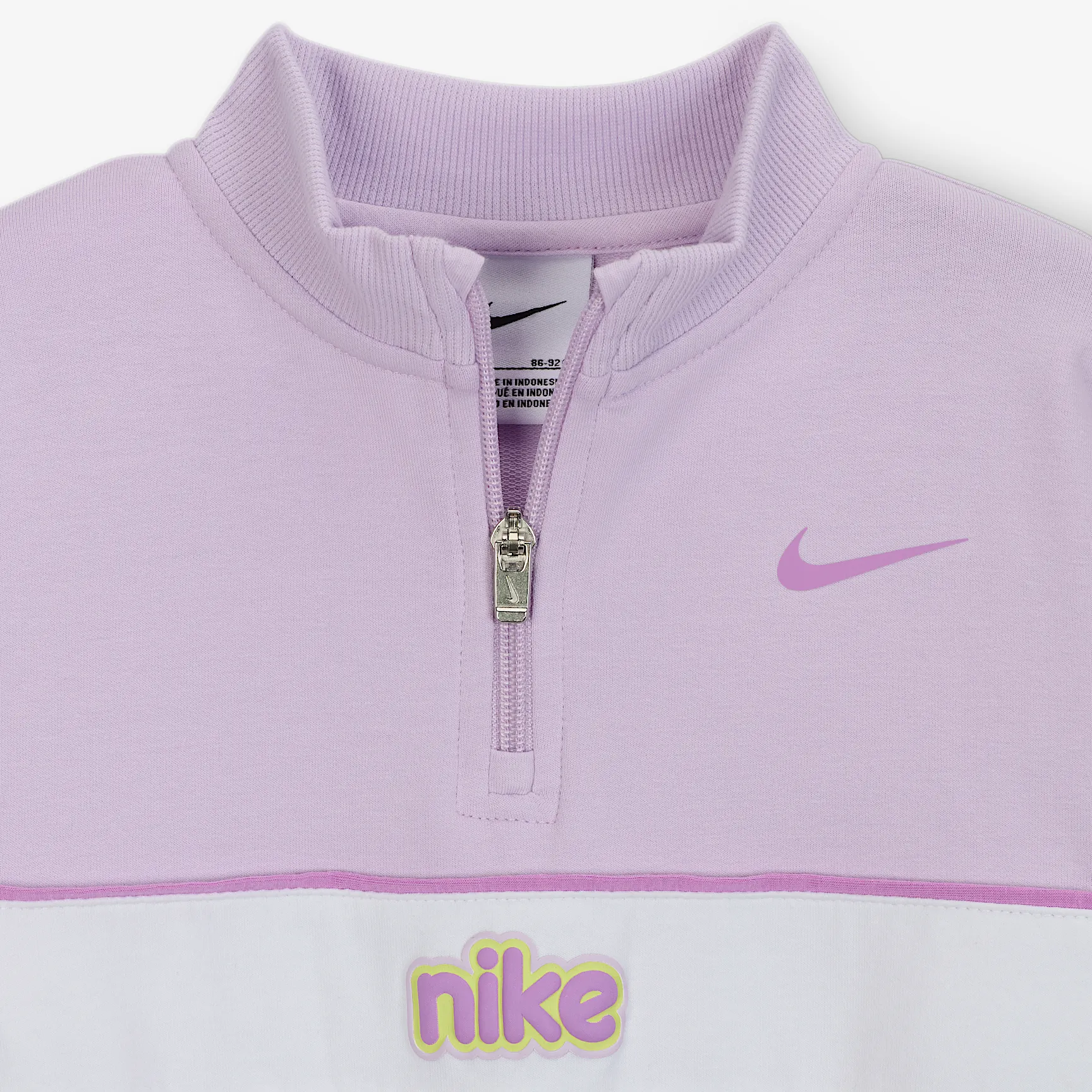 Nike E1D1 Baby Quarter-Zip Top and Pants Set