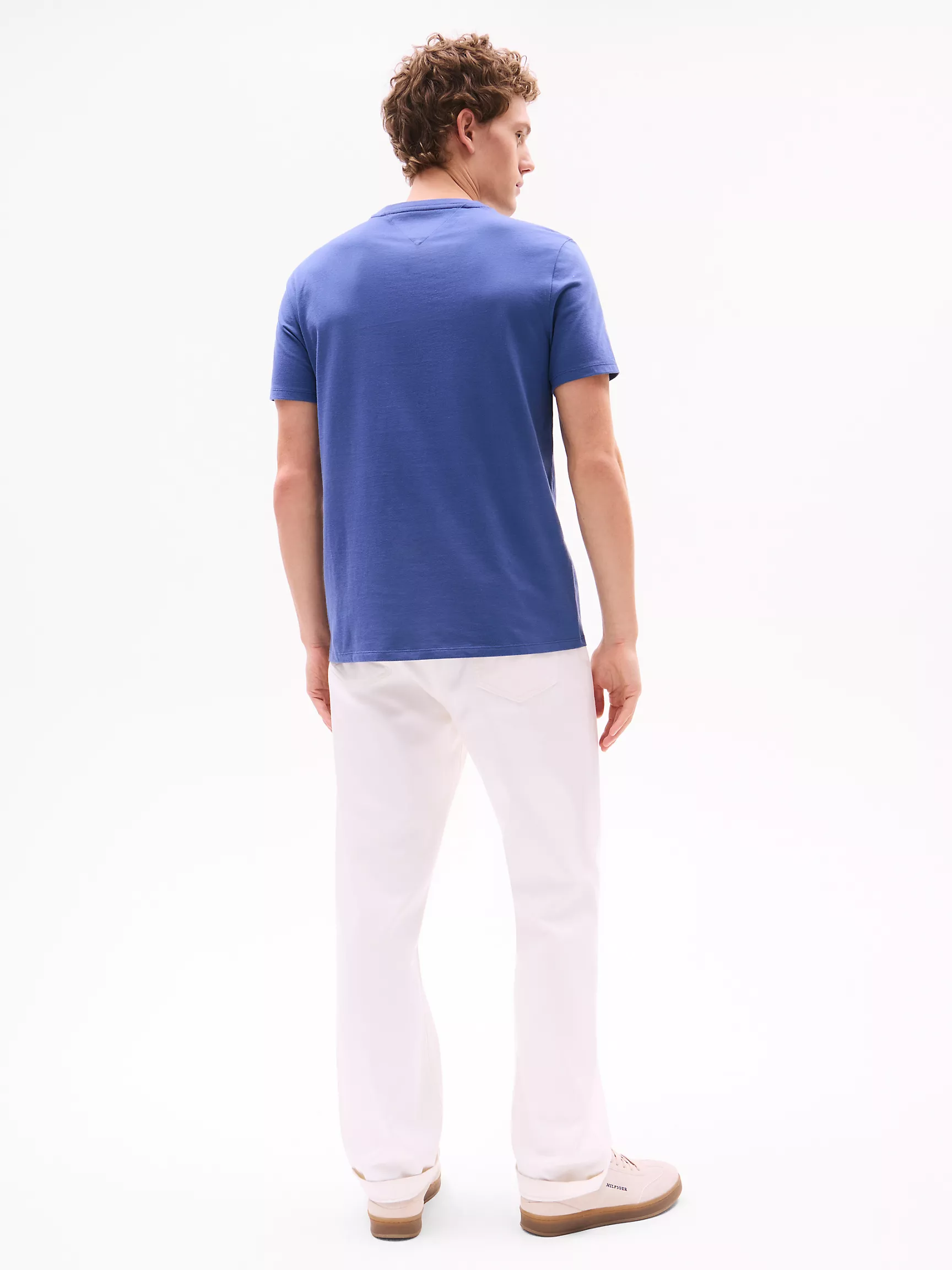 Мужская футболка Tommy Hilfiger, Футболка с вышитым логотипом Tommy