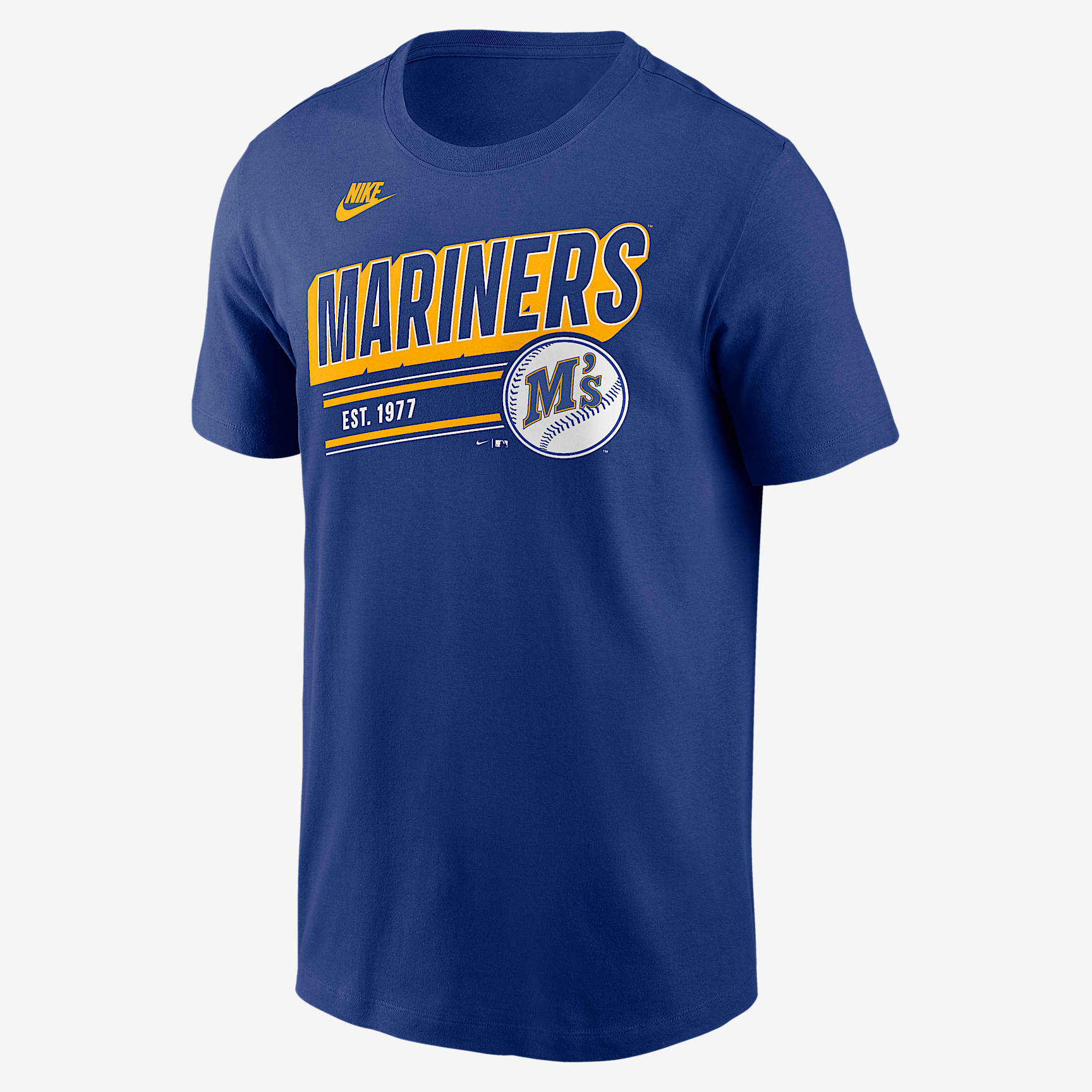 Seattle Mariners Cooperstown Retro Men's Nike MLB T-Shirt