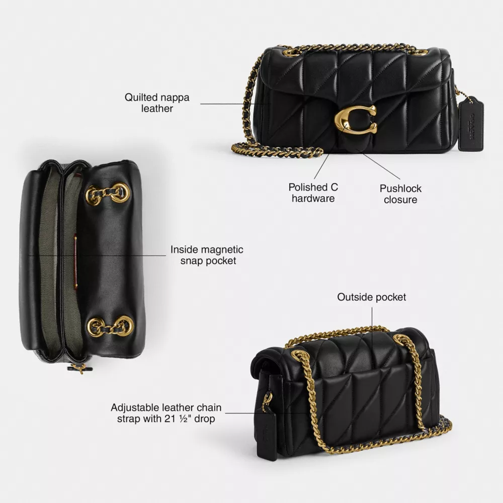 Сумка COACH Tabby Shoulder Bag 20 With Pillow Quilting