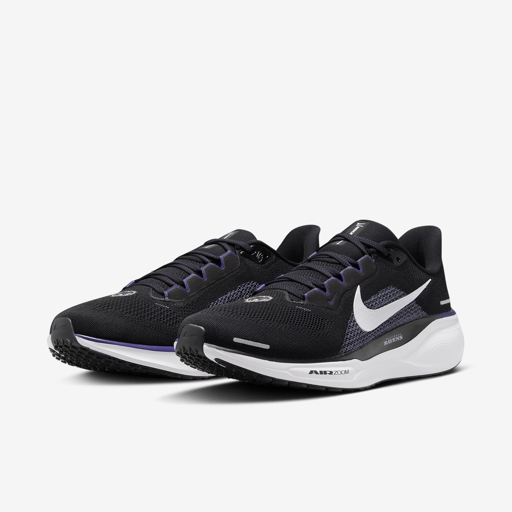 Nike Pegasus 41 NFL Baltimore Ravens Men's Road Running Shoes