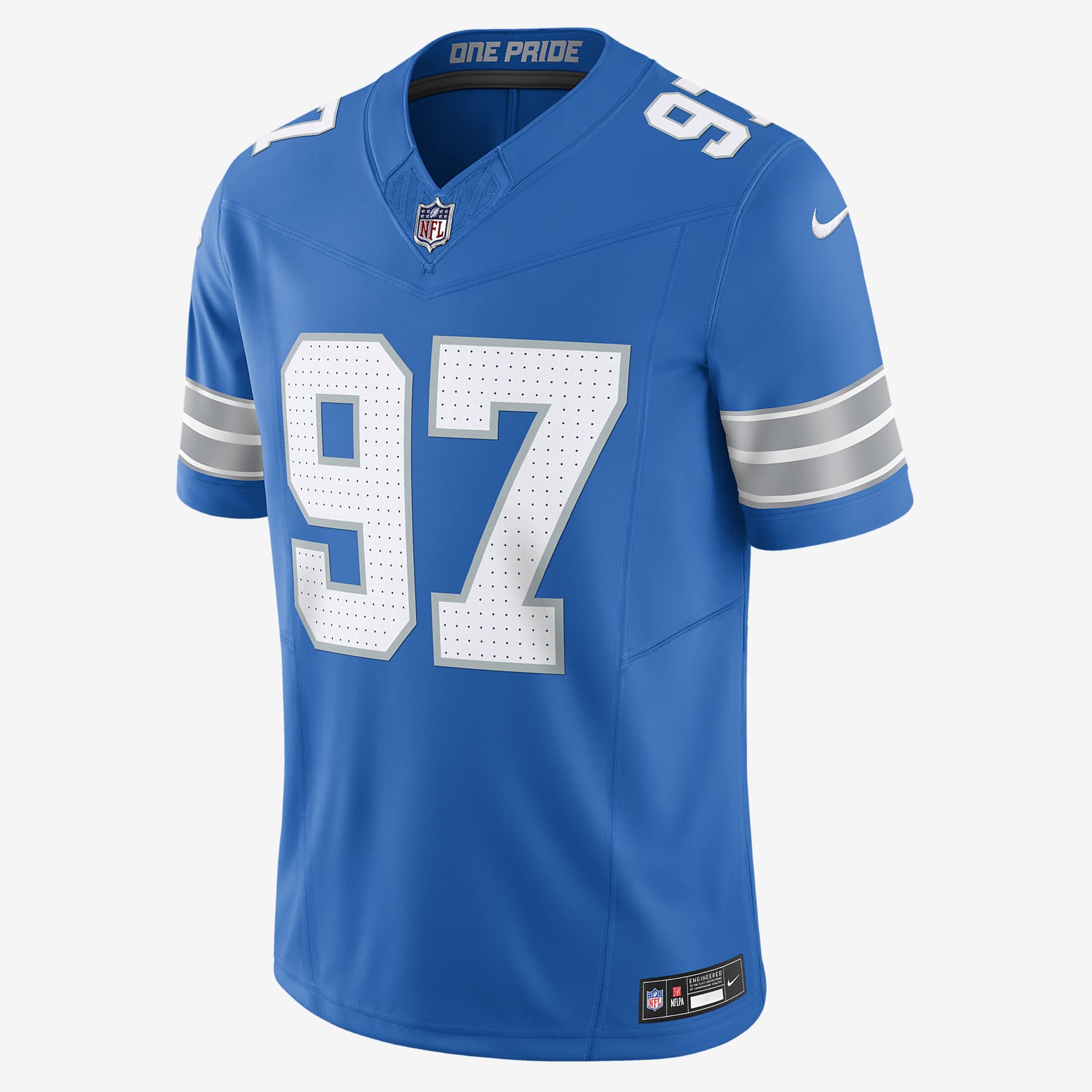 Aidan Hutchinson Detroit Lions Men's Nike Dri-FIT NFL Limited Football Jersey